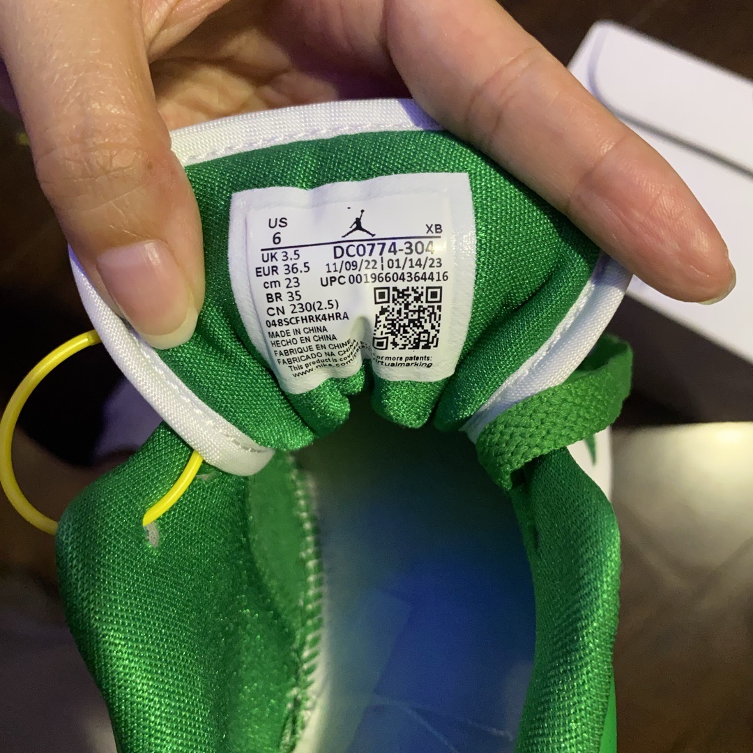 jordan 1 lucky green legit check