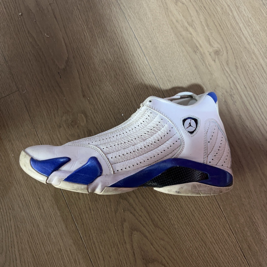 jordan 14 hyper royal real vs fake