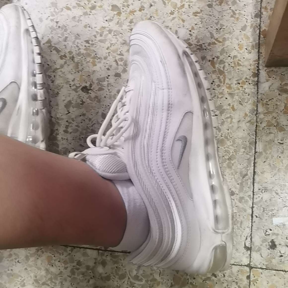 nike air max 97 undefeated white real vs fake