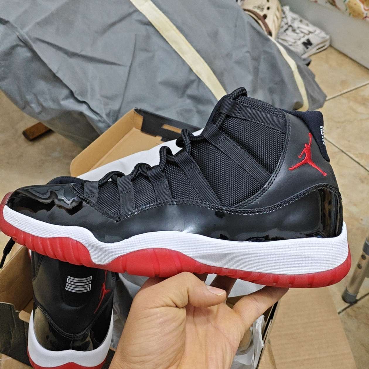 fake air jordan 11 bred