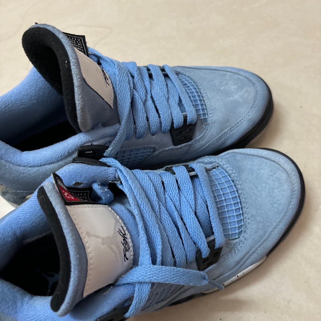 how to spot fake jordan 4 university blue