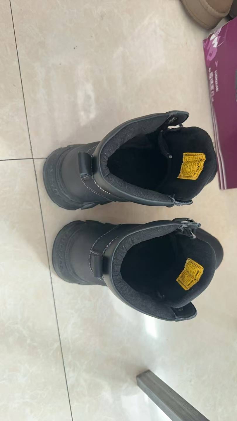 custom review-Dickies Зимние Тактические Ботинки Легкие Устойчивые к Износу Рабочая Одежда На открытом воздухе Флисовые Подкладочные Мартинсы Мужские Черные