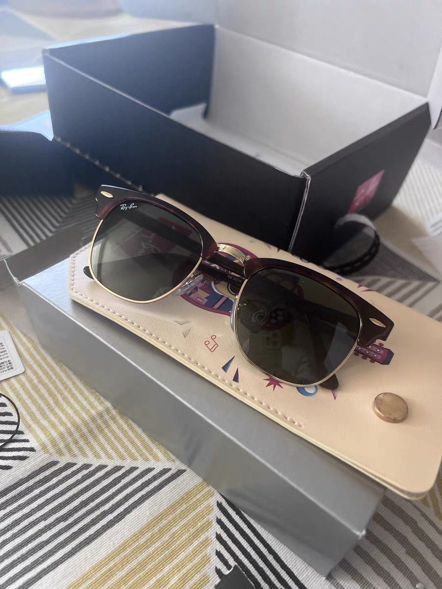 custom review-RayBan Aviator Солнцезащитные очки Унисекс Черный