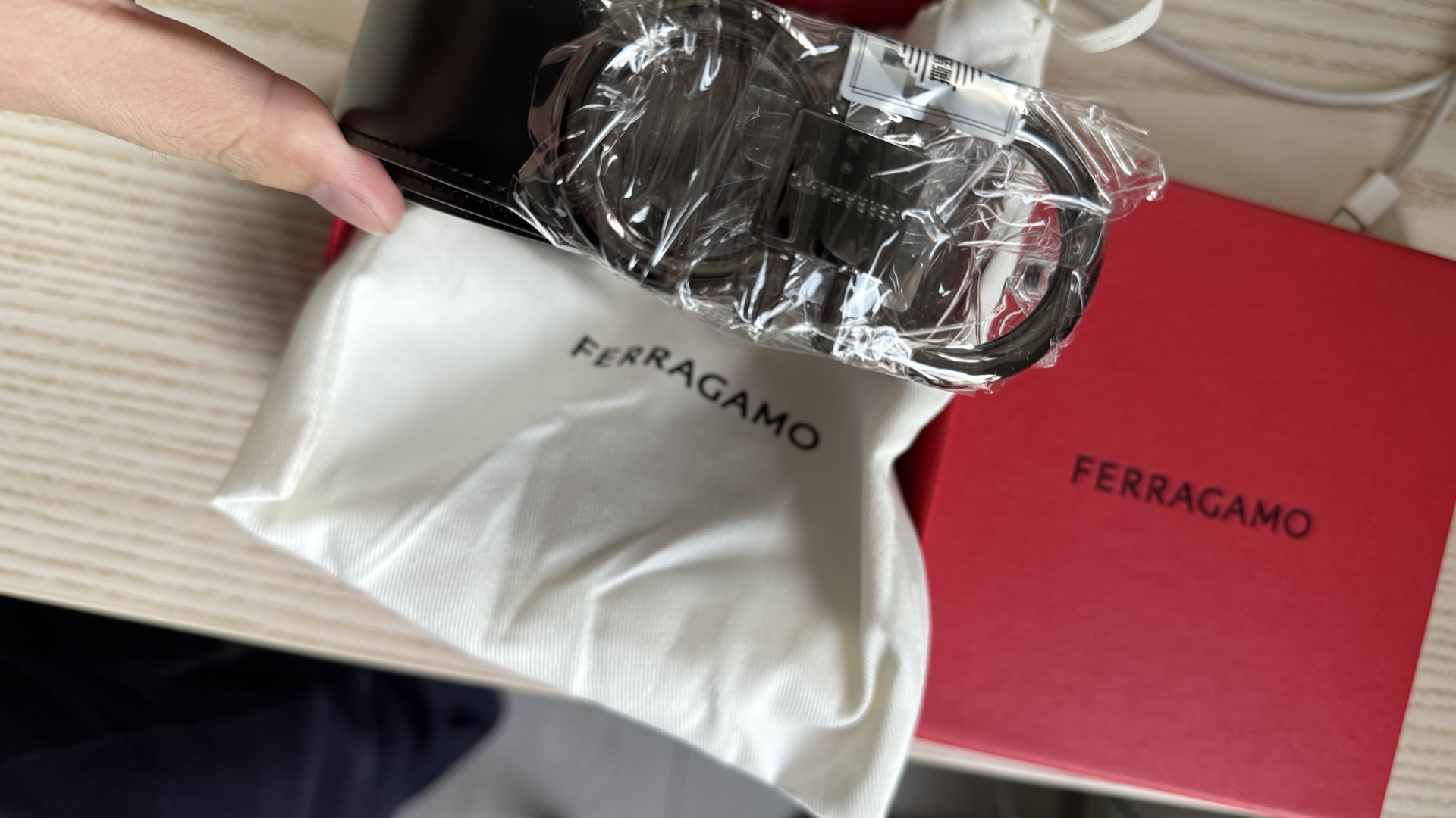 custom review-Ferragamo Ремни из коровьей кожи Мужской Черный Орех Ширина 3,5 см