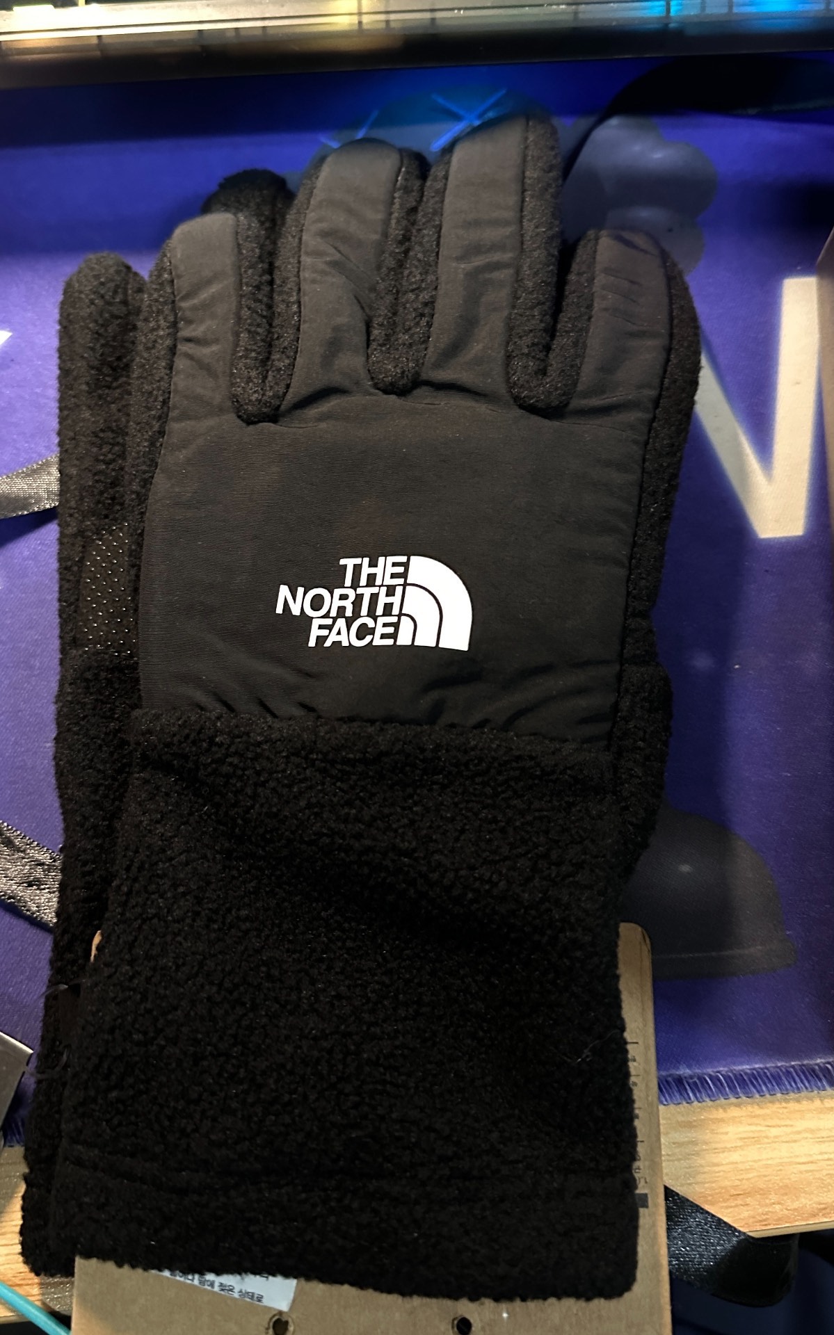 custom review-THE NORTH FACE Полиэстер Нейлон Синтетическая кожа Вязаные перчатки Унисекс Черный