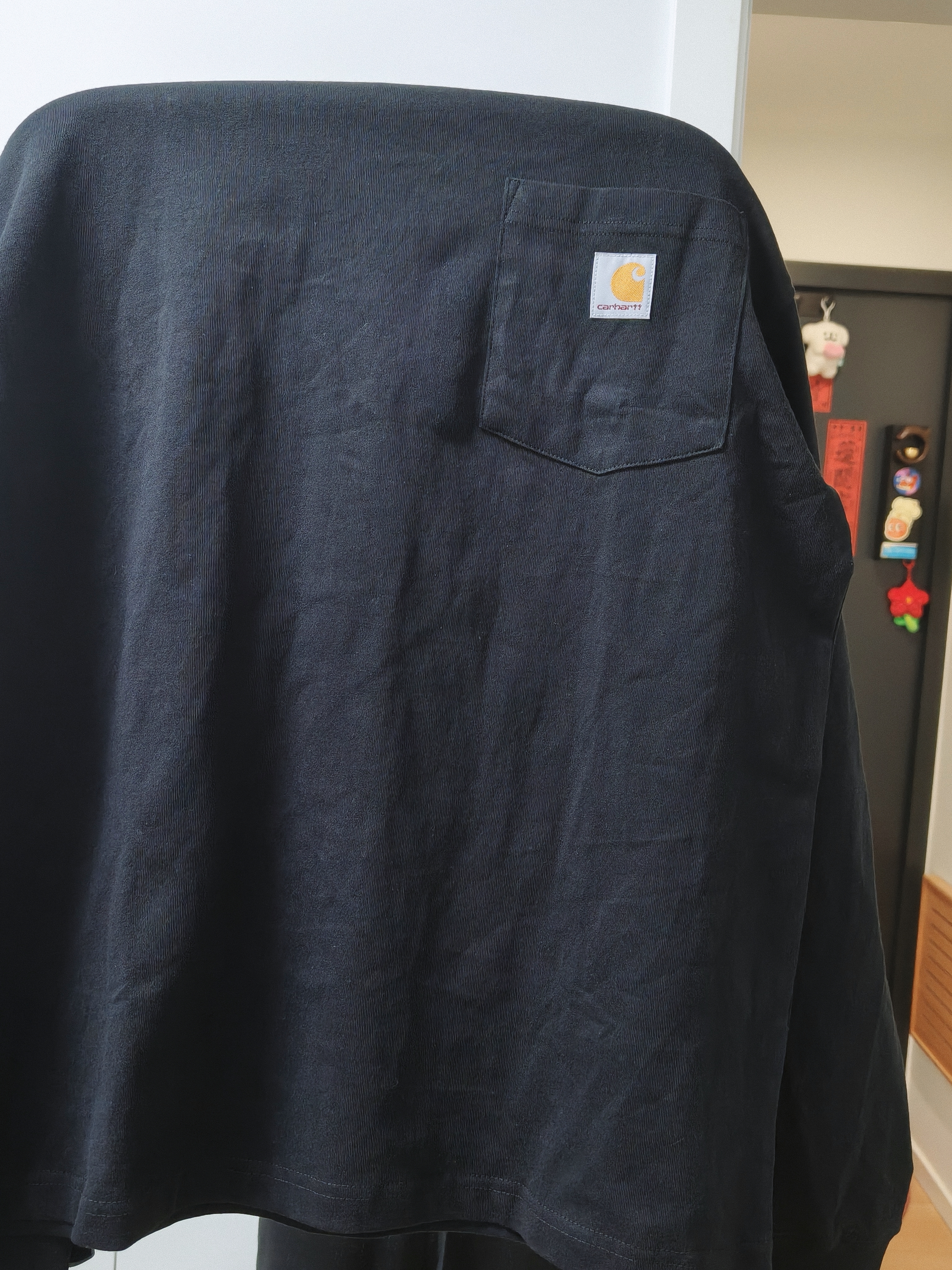 custom review-Carhartt K126 T Рубашка Унисекс Черная