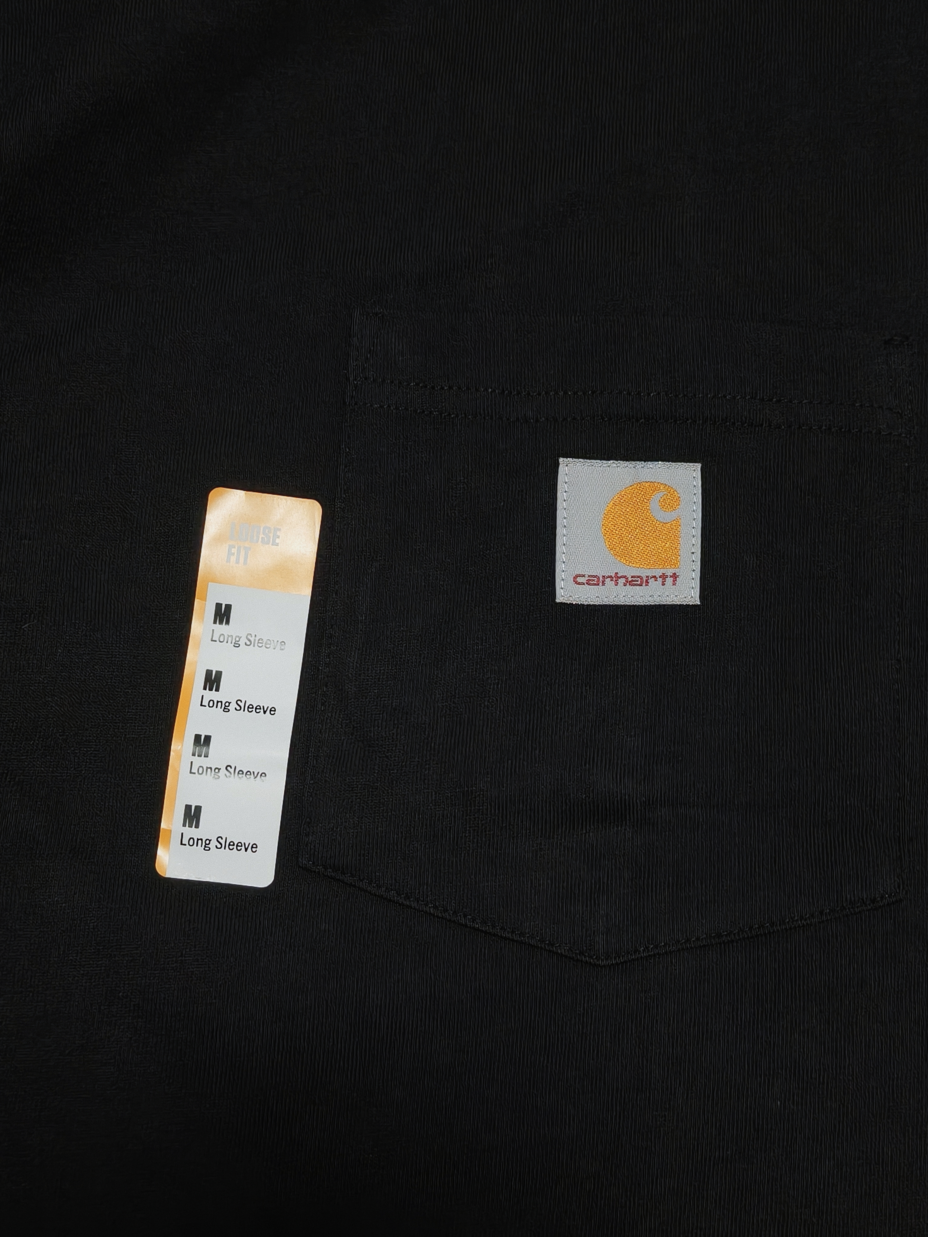 custom review-Carhartt K126 T Рубашка Унисекс Черная