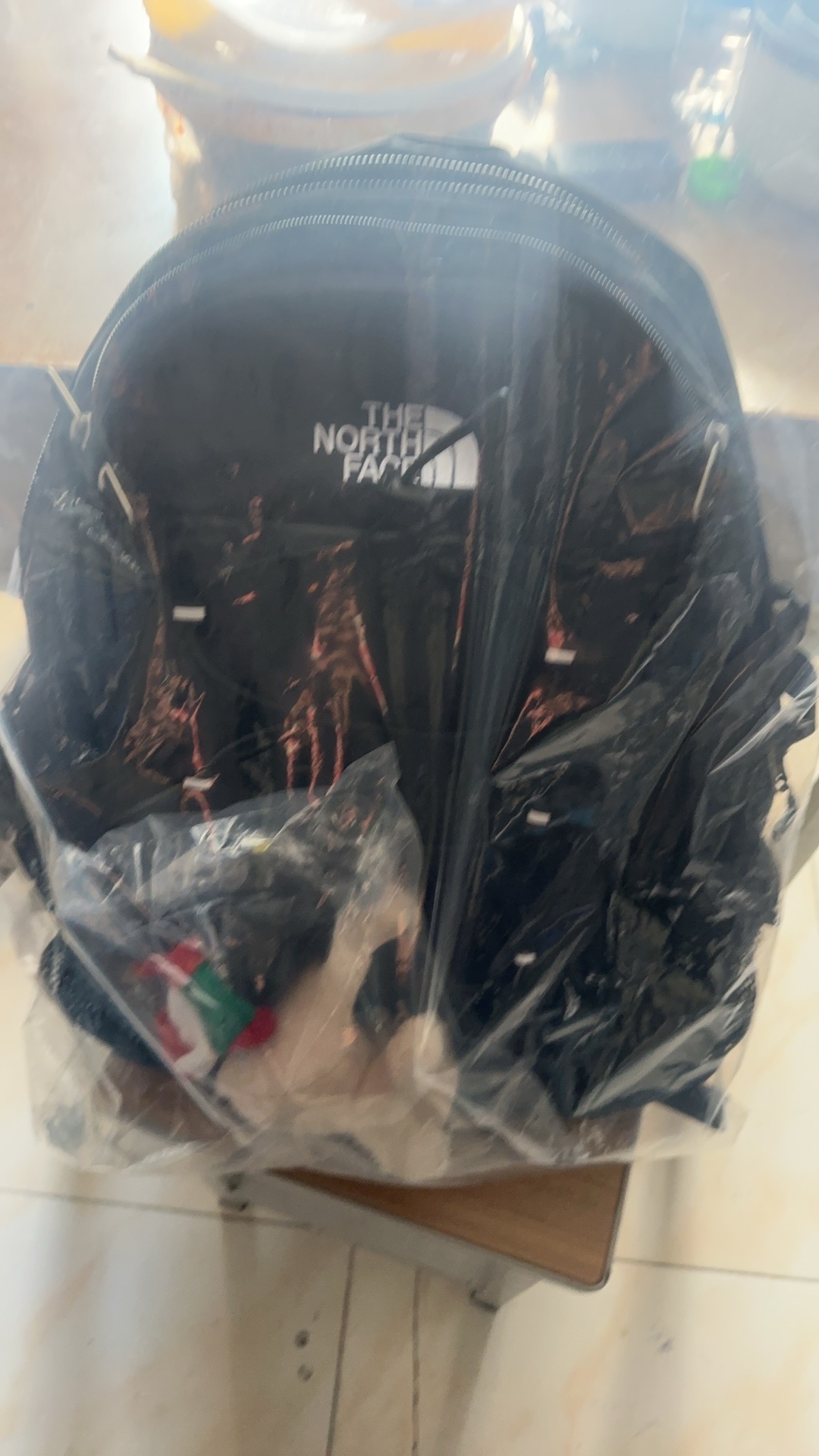 custom review-Рюкзак The North Face 30L для активного отдыха сумка полиэстер черный унисекс