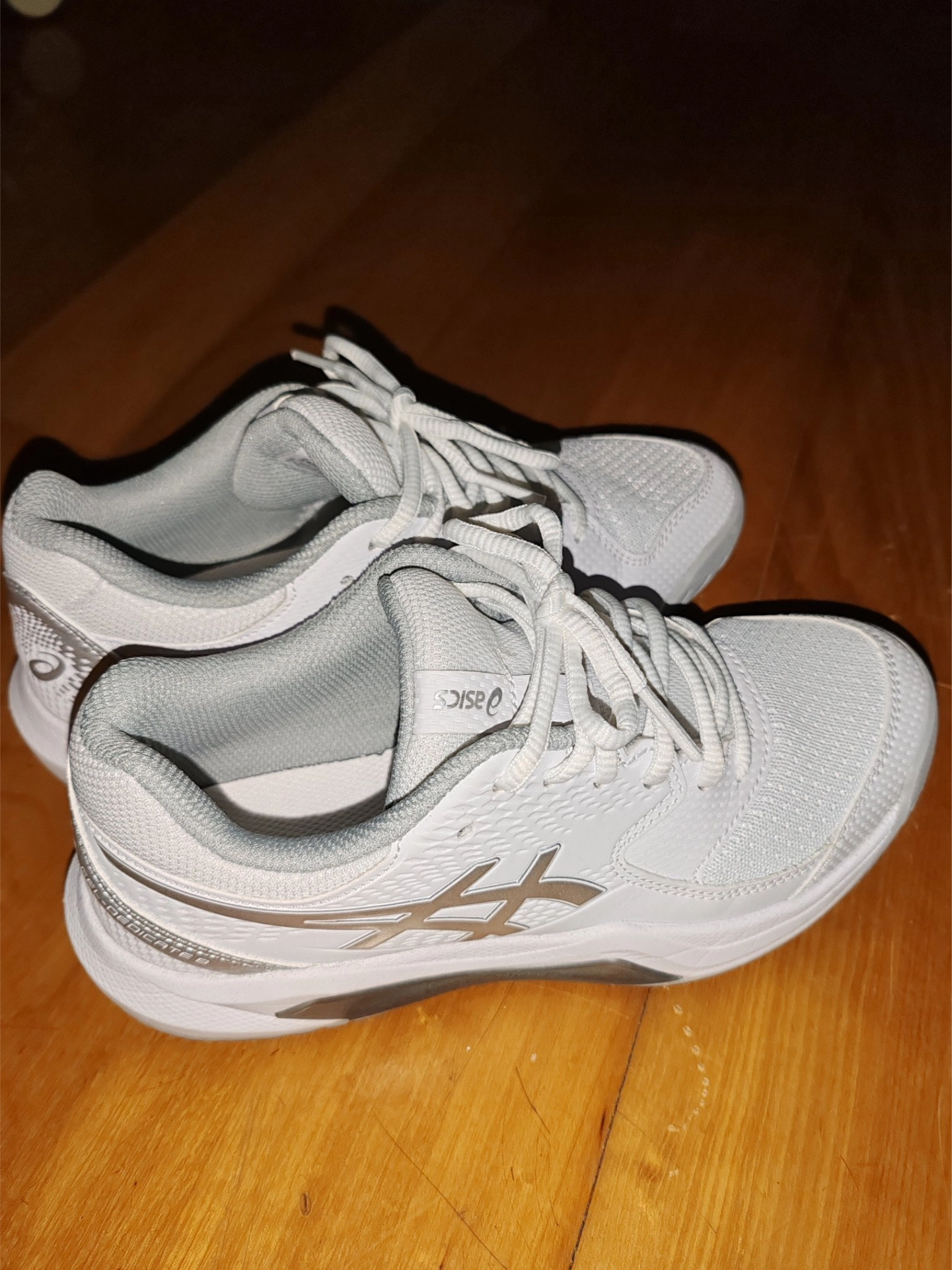 custom review-ASICS Гель Dedicate 8 противоскользящие низкие кроссовки для тенниса унисекс серебристо-серые