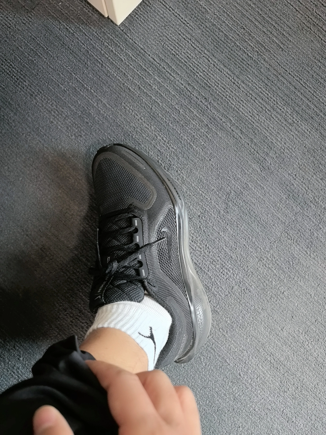 custom review-Nike Pegasus 41 Водонепроницаемый и Дышащий Отскок Низкий Топ Беговые Кроссовки Мужские Черные