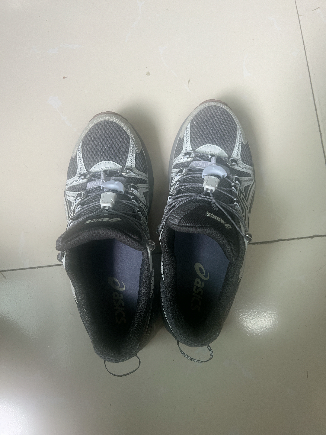 custom review-ASICS Gel Kahana 8 FL Беговые кроссовки Низкий топ Угольный черный Серый Мужской