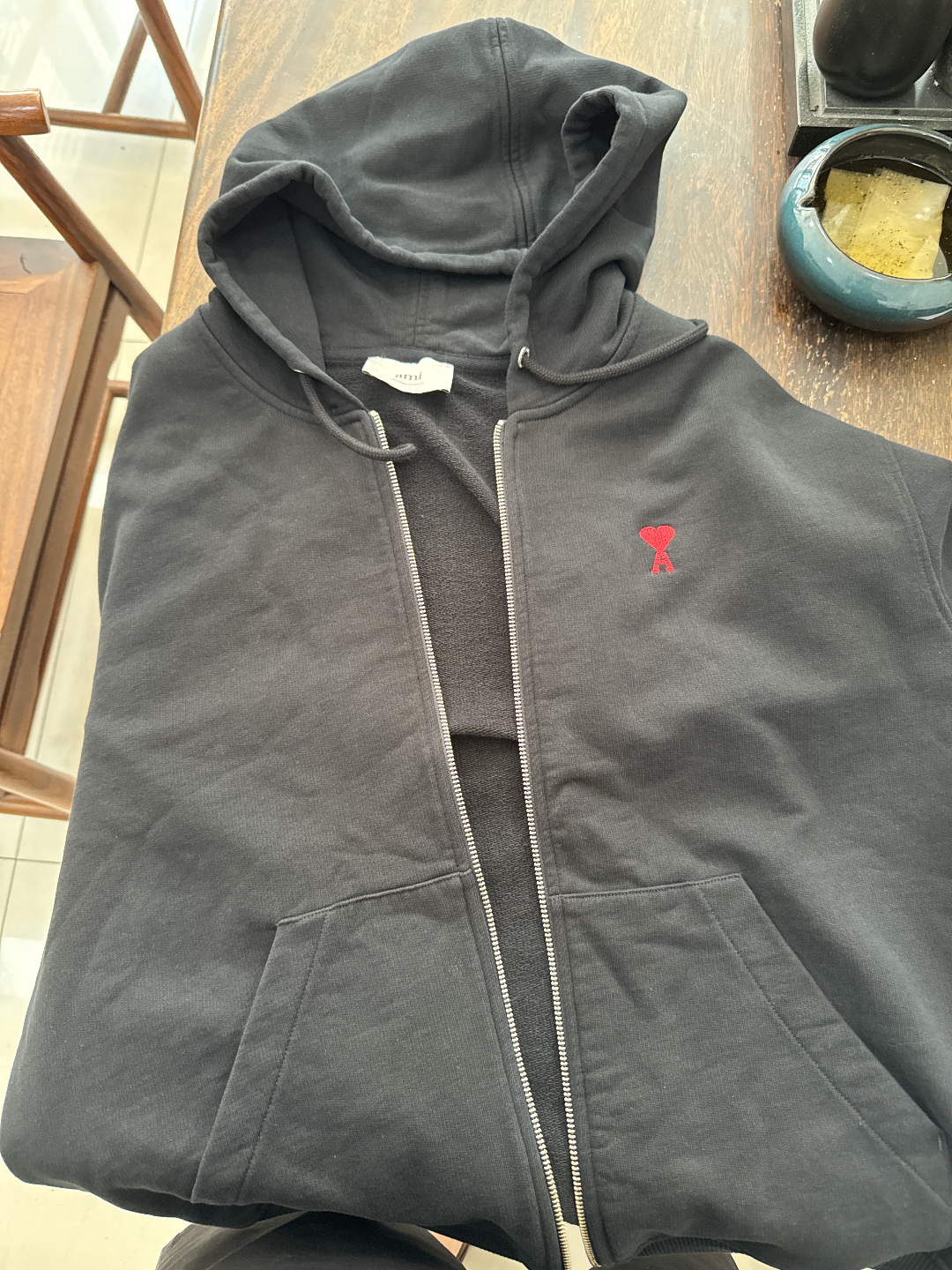 custom review-AMIPARIS FW24 Свитшот Куртка Унисекс Черный