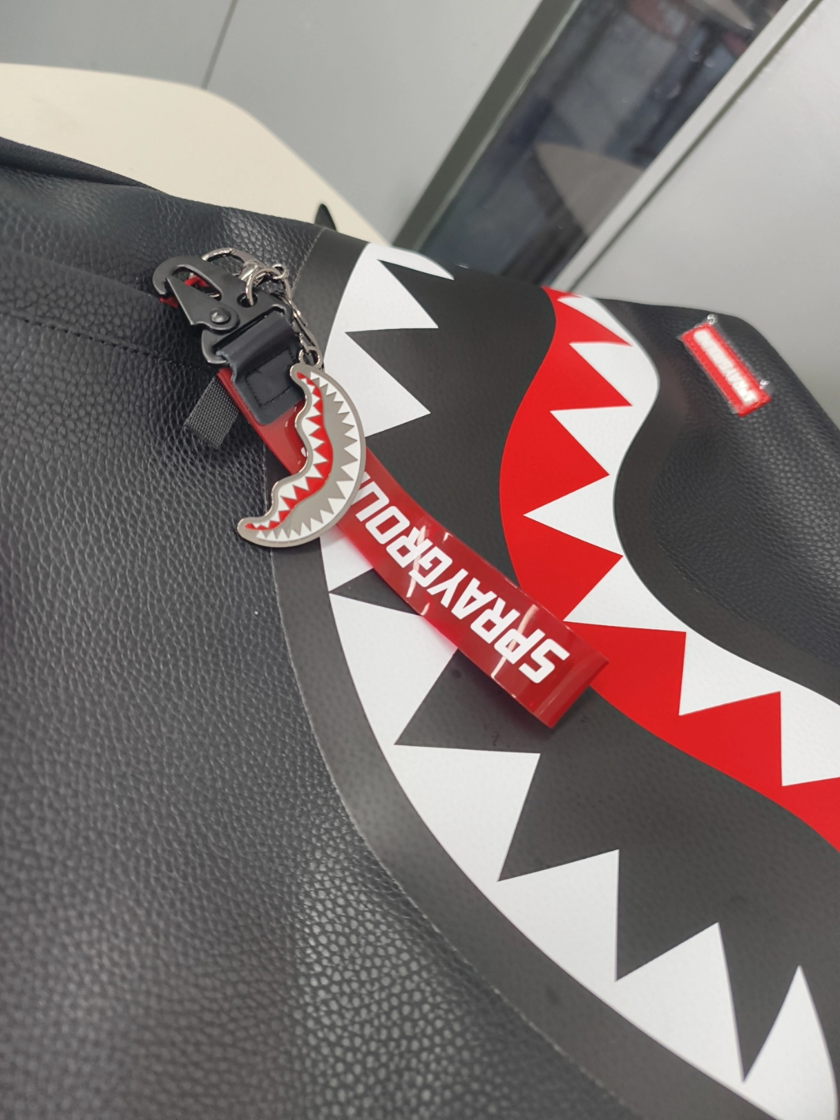 custom review-SPRAYGROUND Рюкзак из ПВХ Унисекс Черный