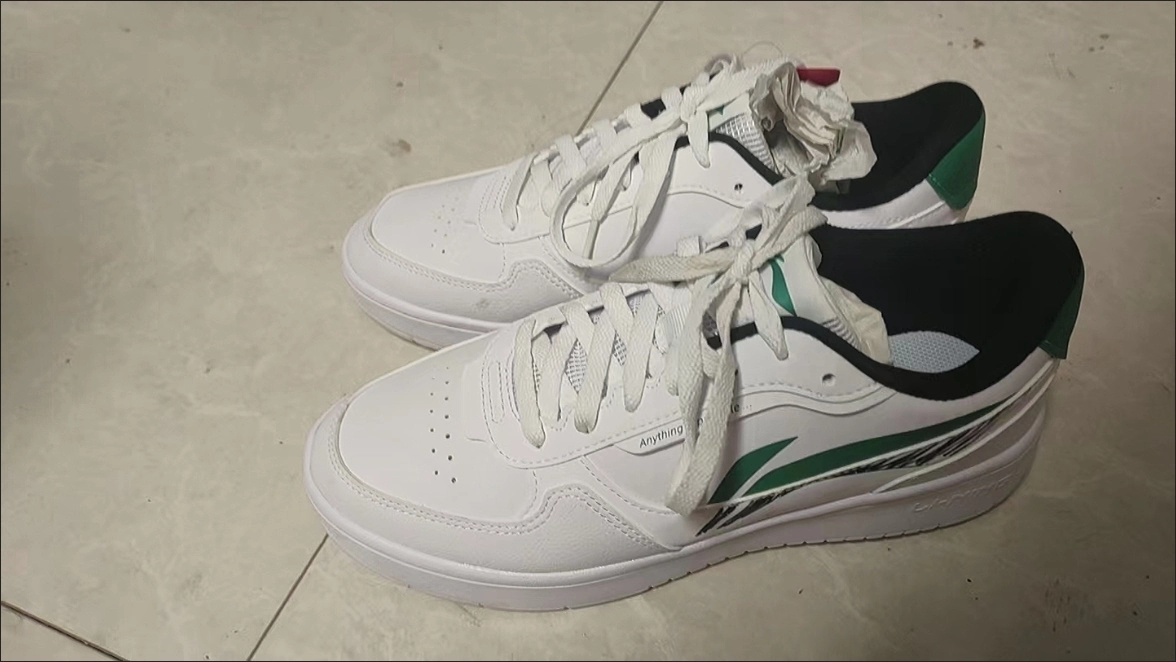 custom review-Li NING Duda Синтетическая кожа противоскользящая устойчивая к истиранию сбалансированная легкая дышащая низкий топ