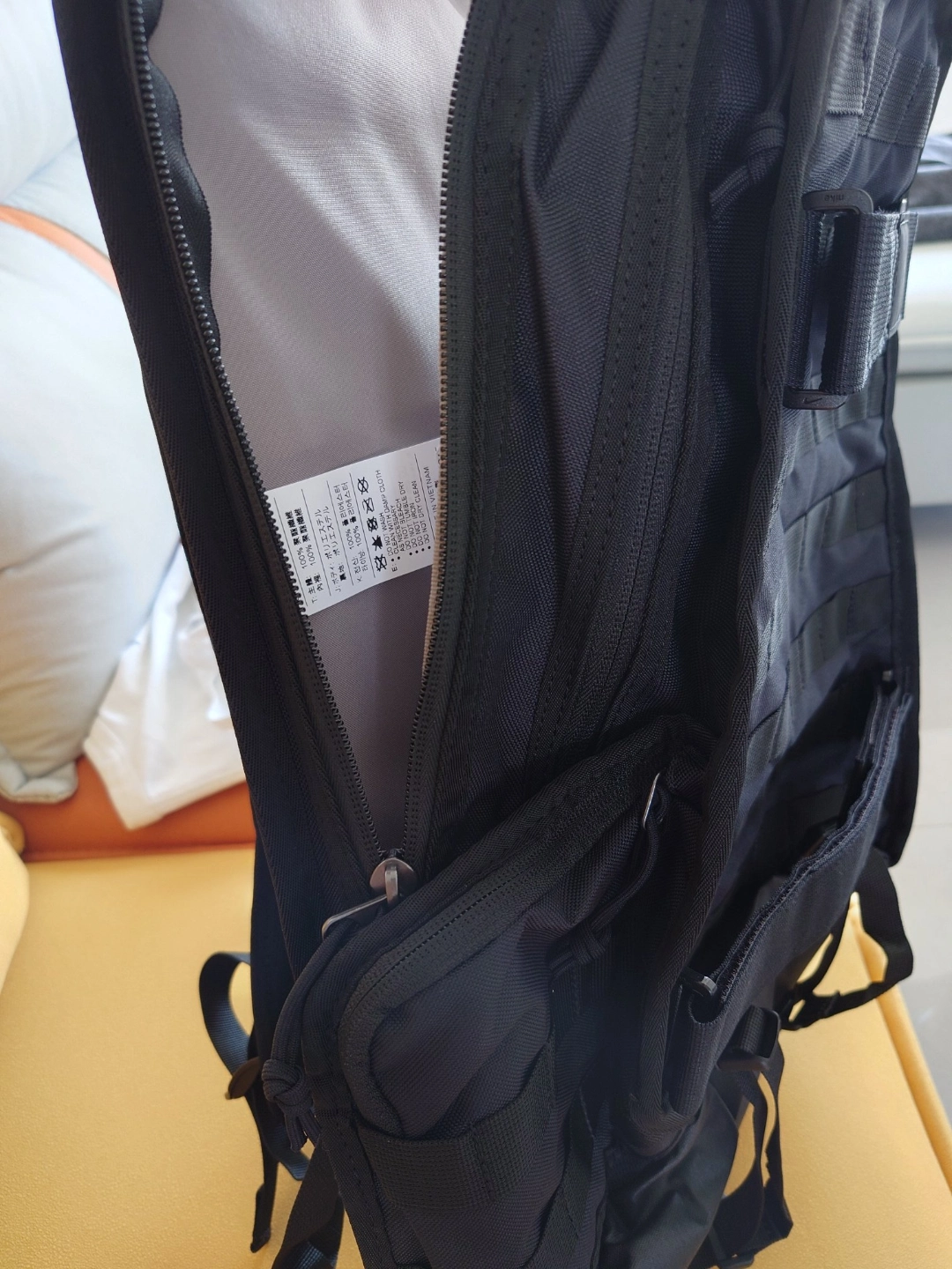 custom review-Nike Полиэстер Рюкзак Стандартный (Standard) Унисекс Черный