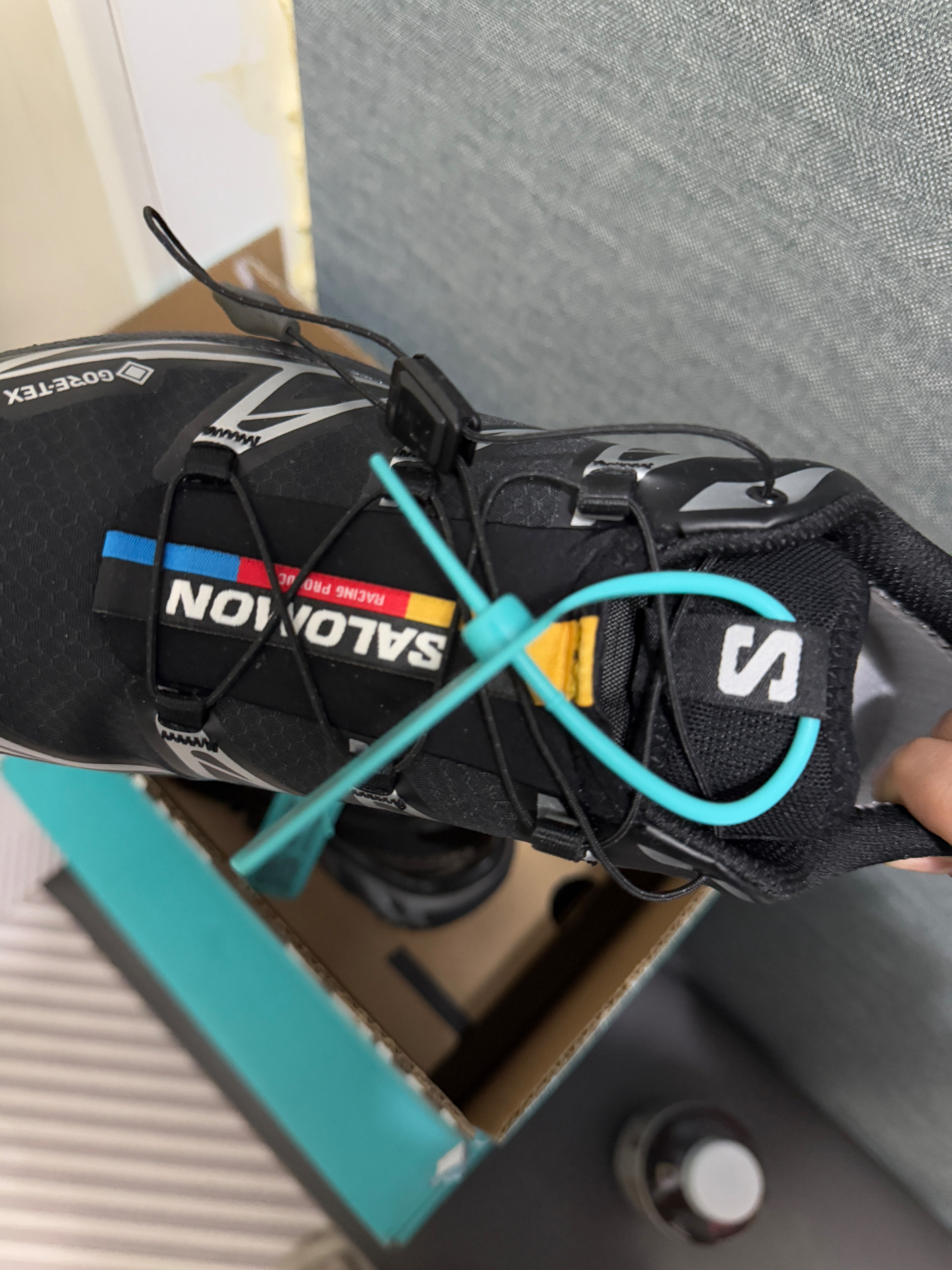 custom review-SALOMON XT 6 Slip Resistant Abrasion Resistant Водонепроницаемый Низкий Топ Уличная Обувь Унисекс Черный Серебристый