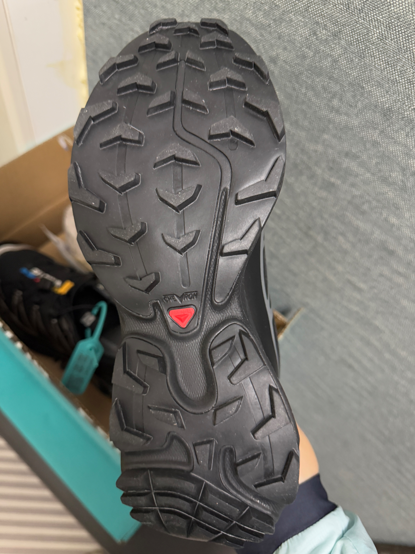custom review-SALOMON XT 6 Slip Resistant Abrasion Resistant Водонепроницаемый Низкий Топ Уличная Обувь Унисекс Черный Серебристый