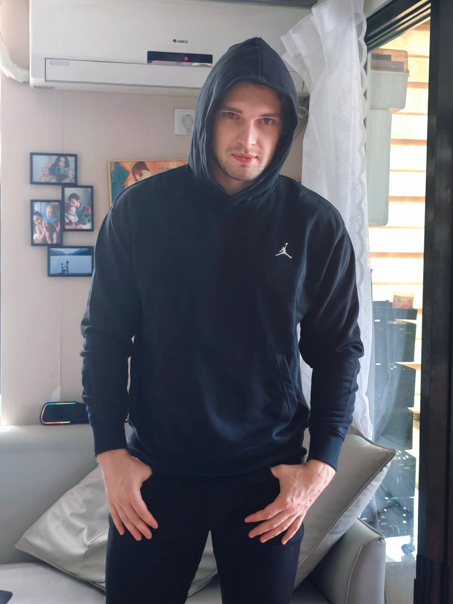 custom review-Jordan Essentials Толстовка Мужской Черный