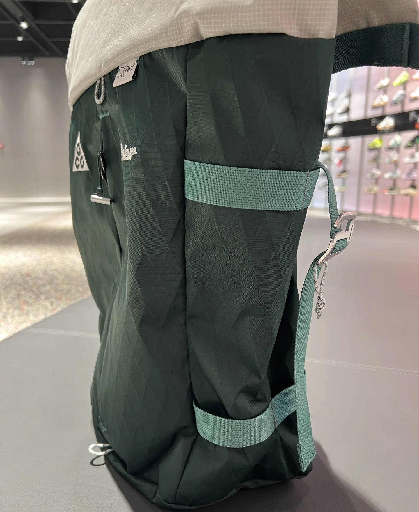 custom review-Nike Полиэстер Рюкзак Стандартный (Standard) Мужской Зеленый