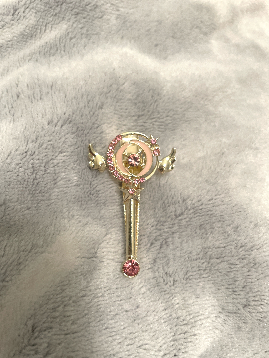 custom review-RUHUAMENG Сладкий Ромб Передняя часть Заколка-невидимка Женская