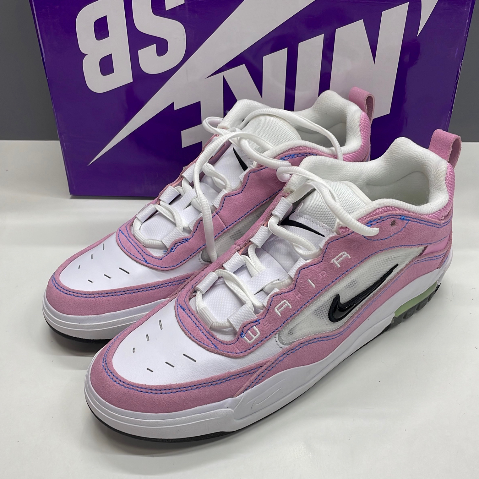 custom review-Nike SB Ishod Устойчивые к истиранию Дышащие Низкие Кроссовки для скейтбординга Унисекс Розовые