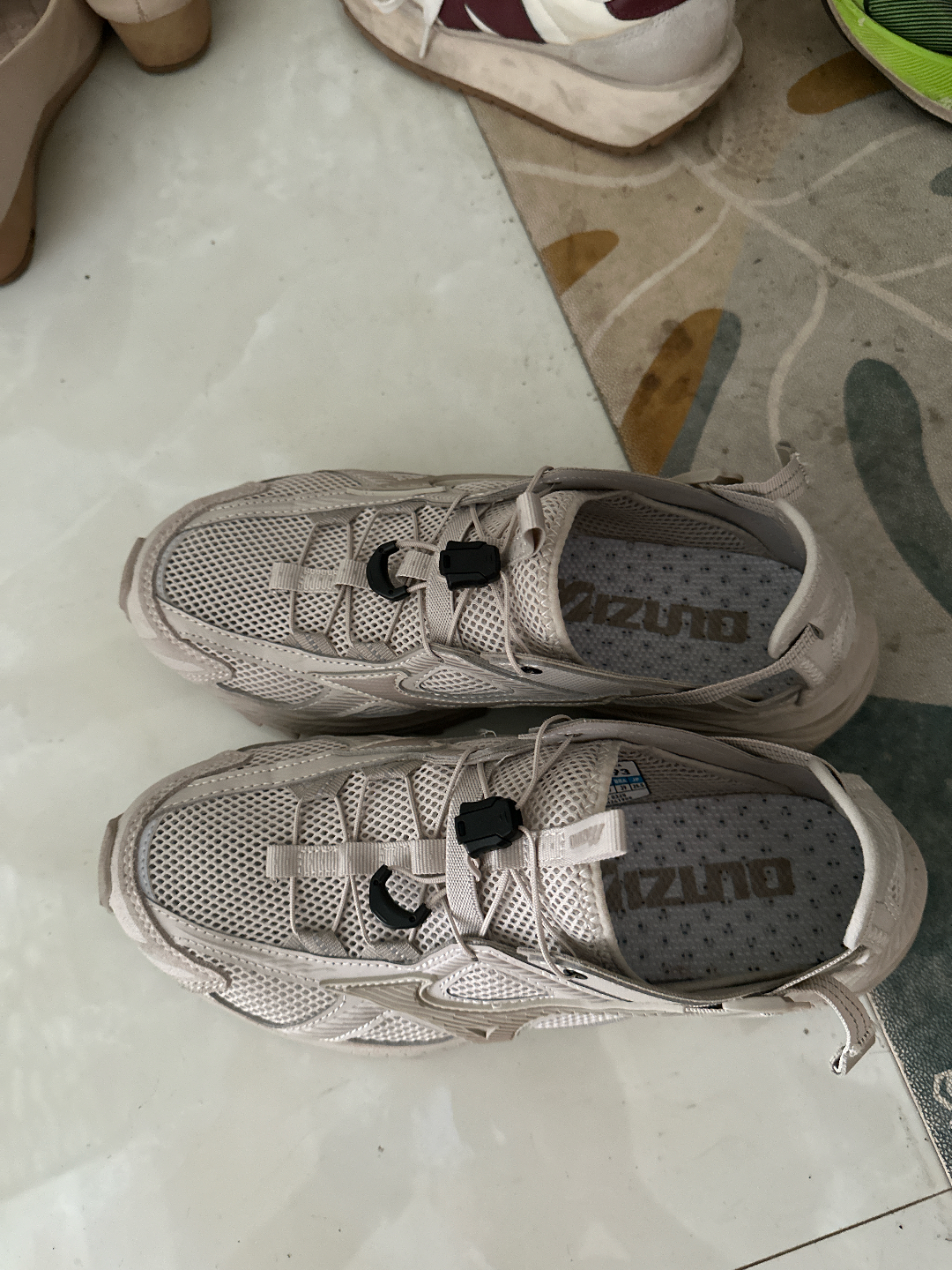 custom review-Mizuno Racer Trail Противоскользящий Дышащий Быстросохнущий Сцепление Легкий Обувь для горных походов Унисекс Перо-серый