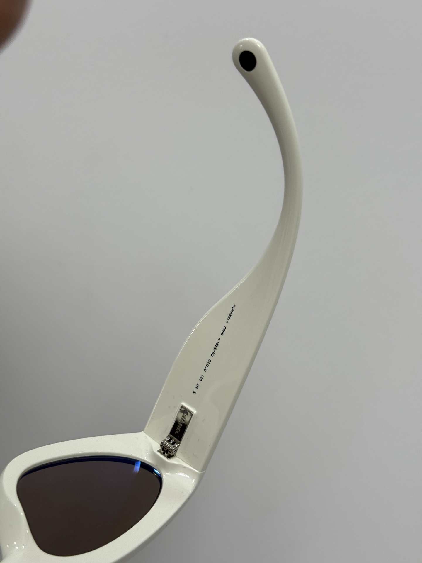 custom review-CHANEL Нейлон Кошачий глаз Солнцезащитные очки Унисекс Черный