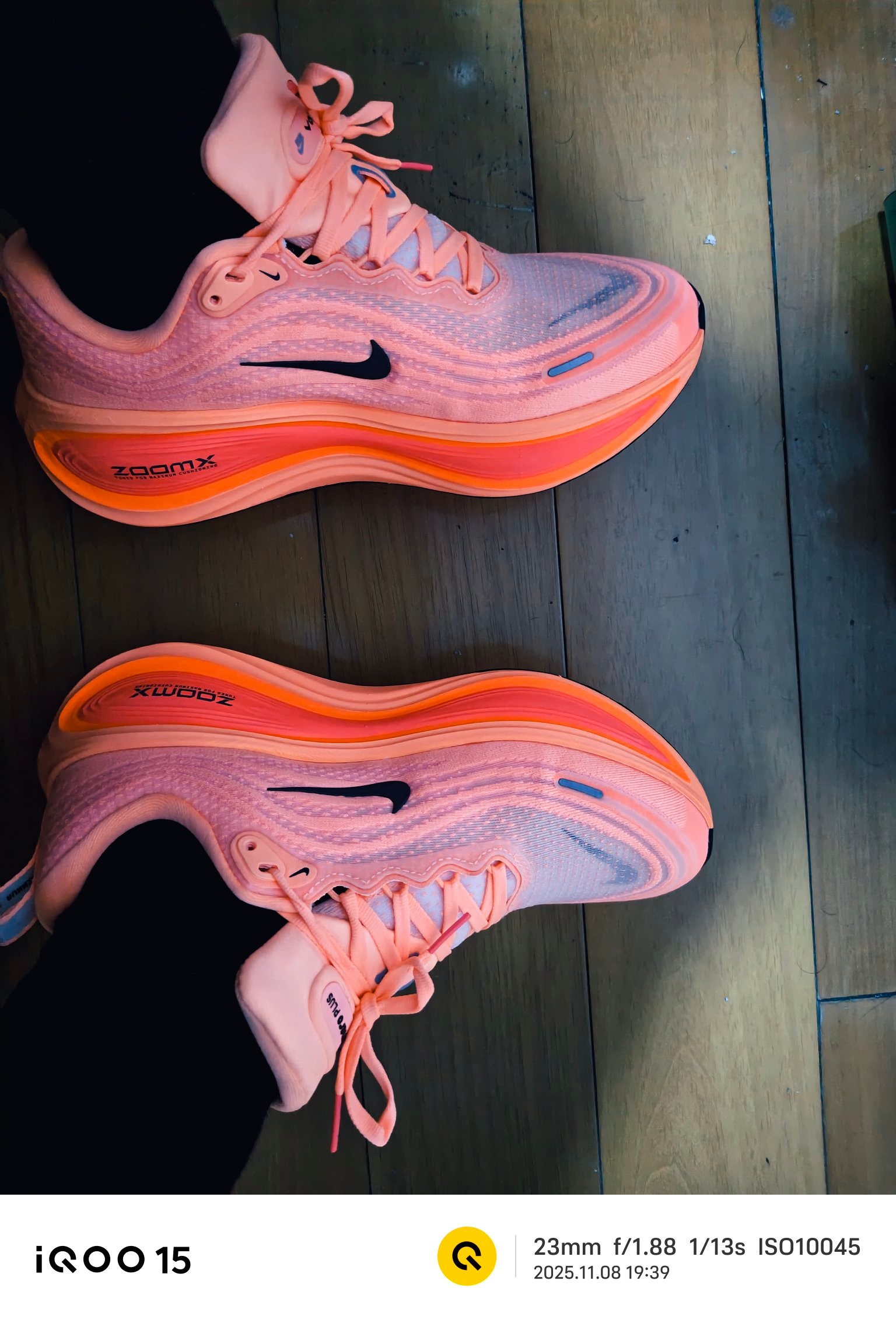 custom review-Nike Vomero Plus Low Топ ZOOMX Повседневные Беговые кроссовки для спринта Мужские Апельсиновые