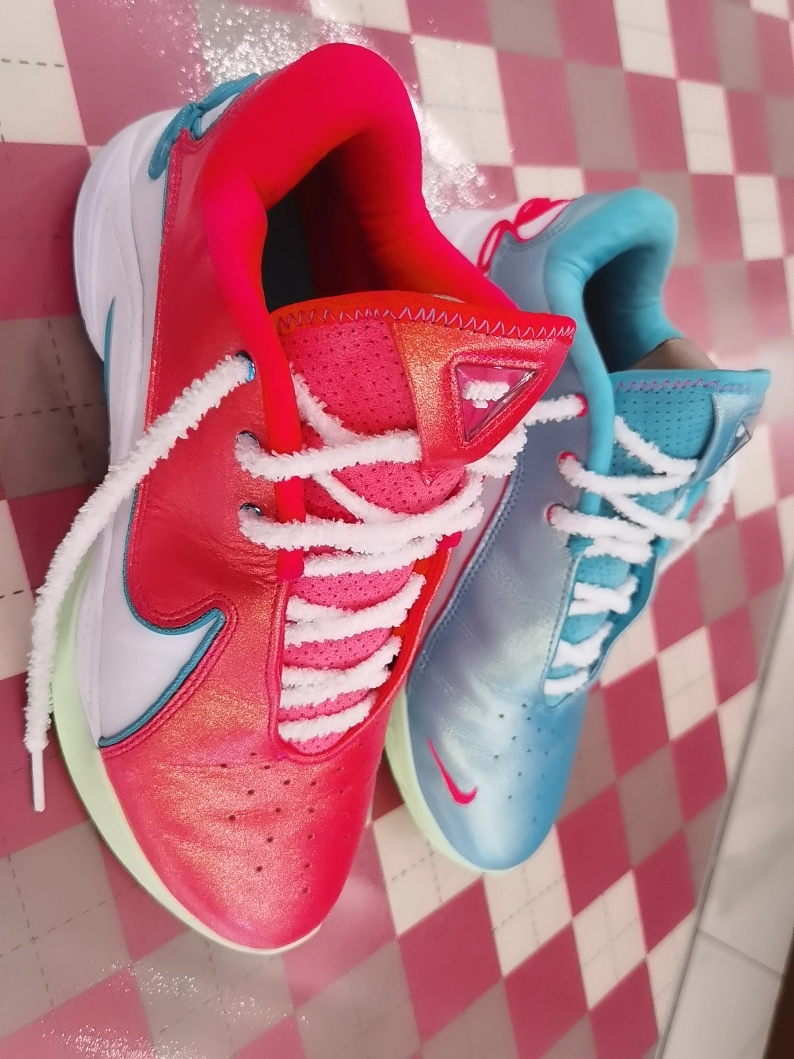 custom review-Nike LeBron 22 Амортизаторы Slip-resistant устойчивые к истиранию Низкий топ Баскетбольные кроссовки Мужские Зеленый Белый Красный