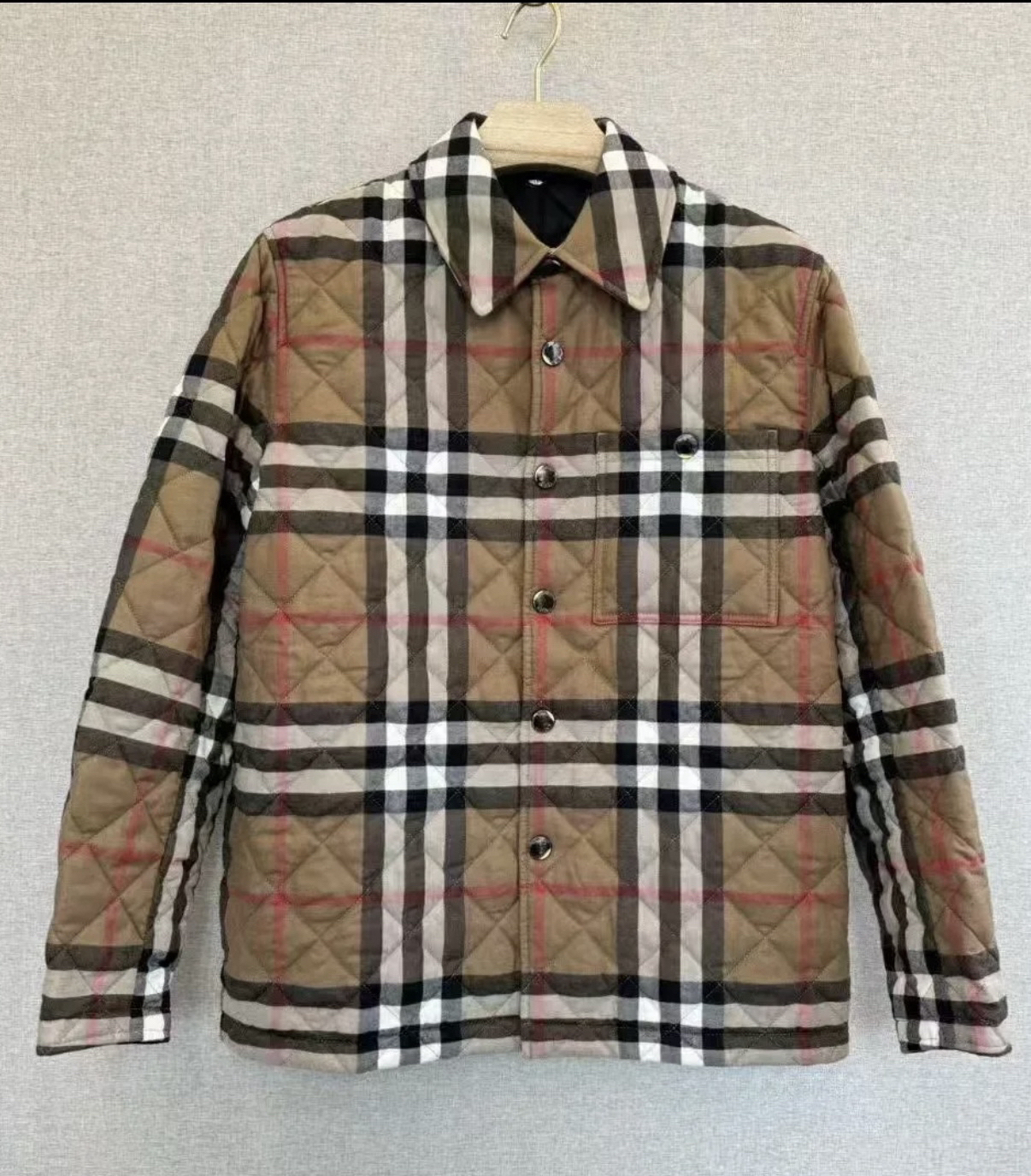 custom review-Burberry Forres Diamond Quilted Jacket