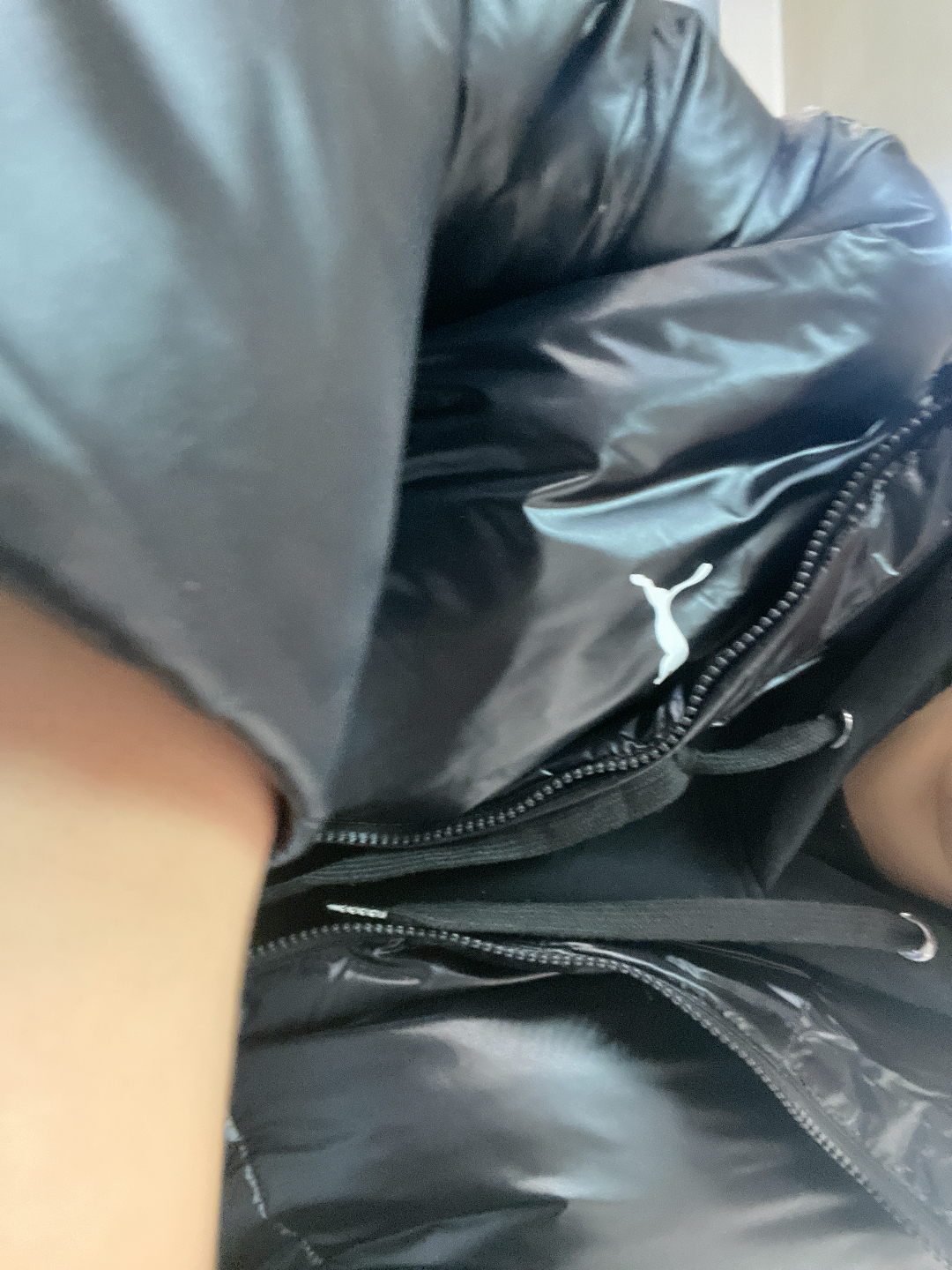 custom review-PUMA Основной Хлопковый пуховик Пуховая куртка Мужской Черный