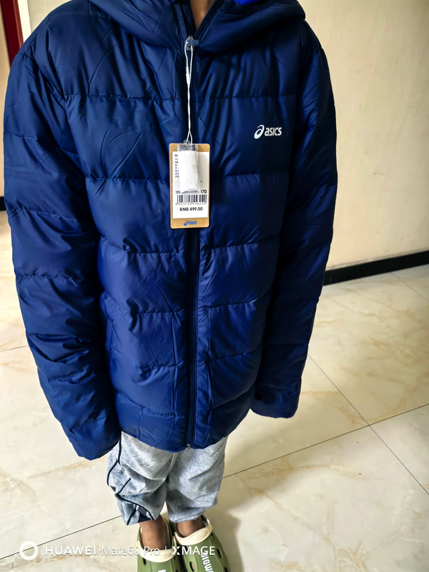 custom review-Asics Пуховик Sports Performance 25 Зимний THREE PROOF Легкий Пуховые куртки Темно-синий Подростки