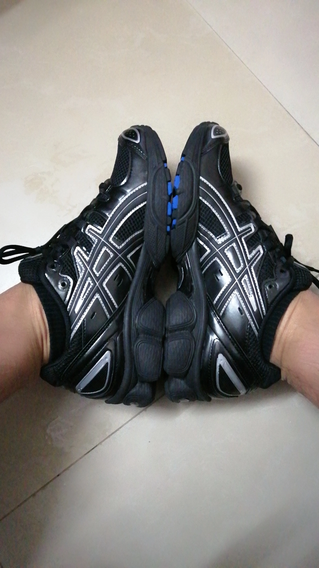 custom review-ASICS Гель Nimbus 9 Комфортная Низкая Повседневная Обувь Мужская Черная Серебряная