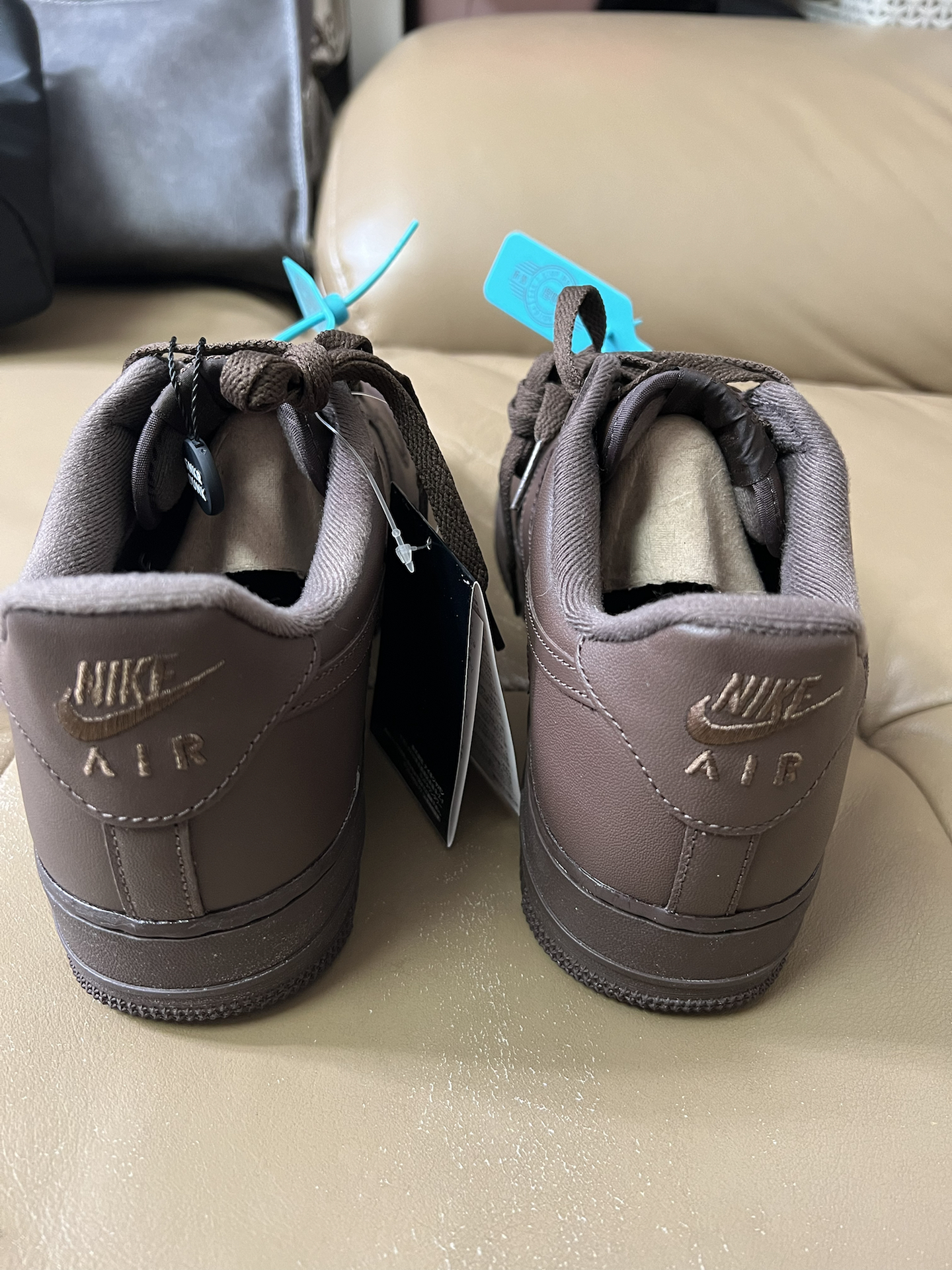 custom review-Supreme x Nike Air Force 1 'Барочный коричневый' Низкие кроссовки для скейтбординга Мужские Коричневые