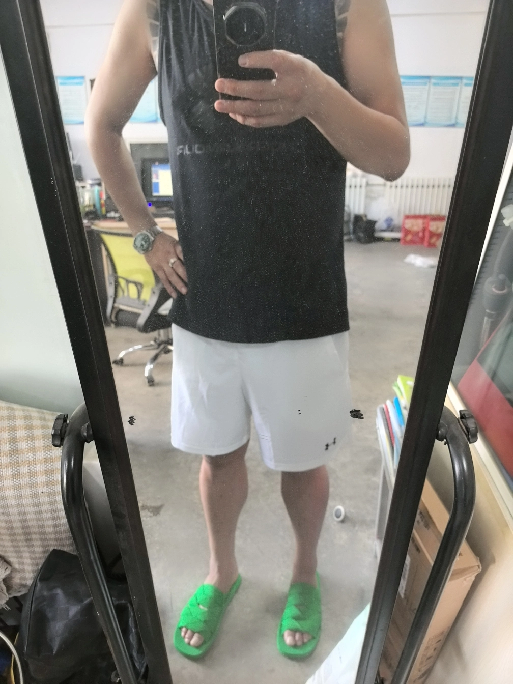 custom review-Under Armour Vanish Повседневные шорты Мужские Белые