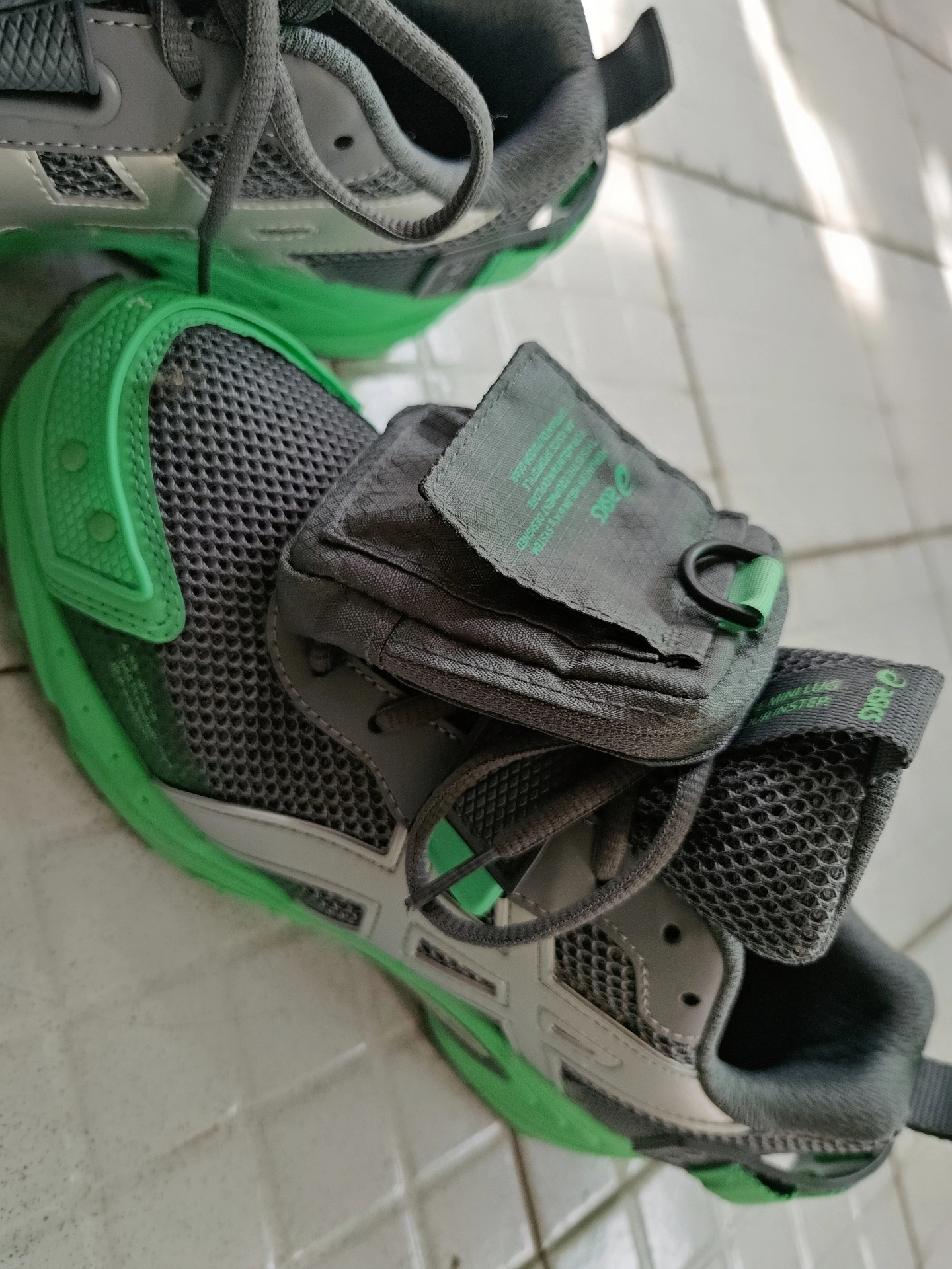 custom review-Asics Gel Kahana TR V3 Амортизация Устойчивость к истиранию Легкий Низкий Верх Повседневная Обувь Унисекс Зеленый Серый