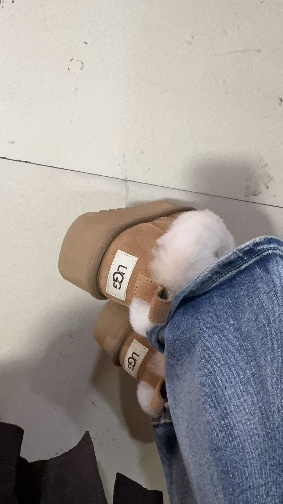 custom review-UGG Женские ботинки для снега длина щиколотки (размер в длину) каштановый цвет