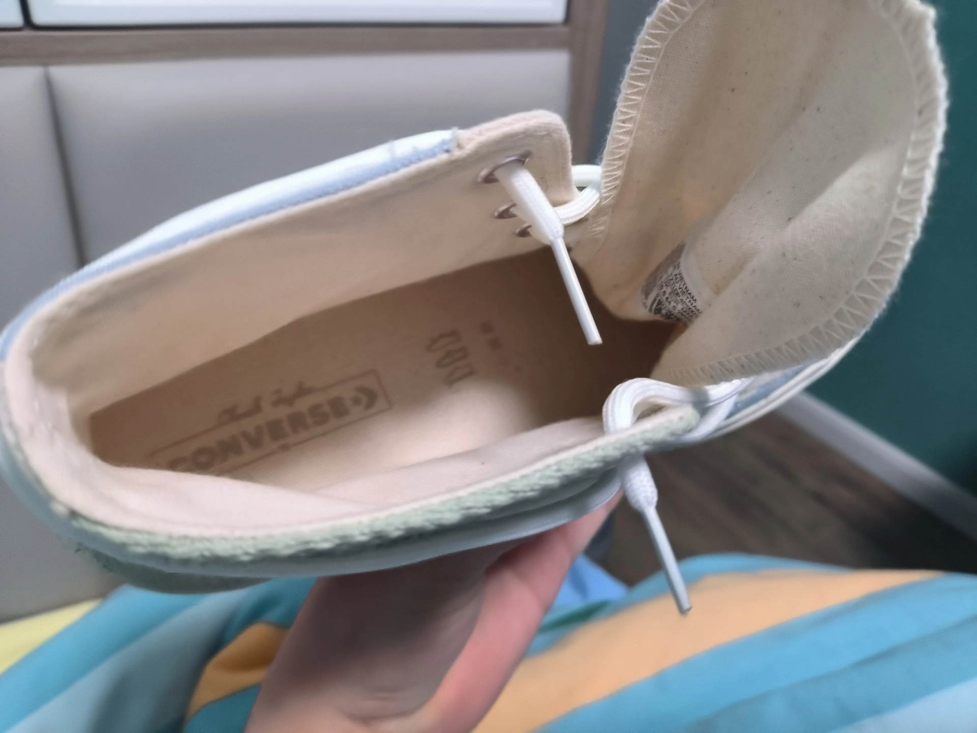 custom review-Converse Chuck Taylor All Star High Топ Кеды Унисекс Белый Синий