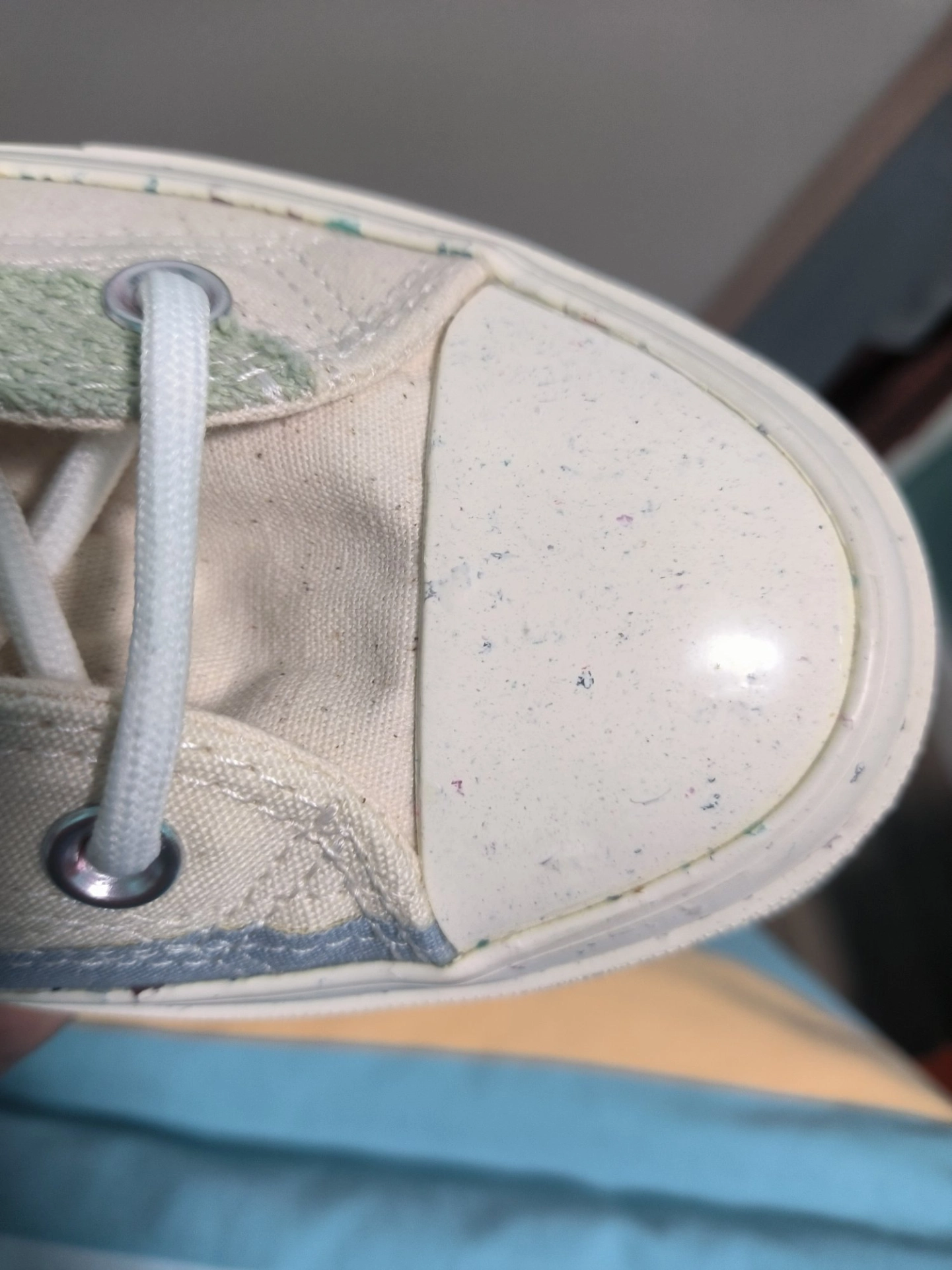 custom review-Converse Chuck Taylor All Star High Топ Кеды Унисекс Белый Синий