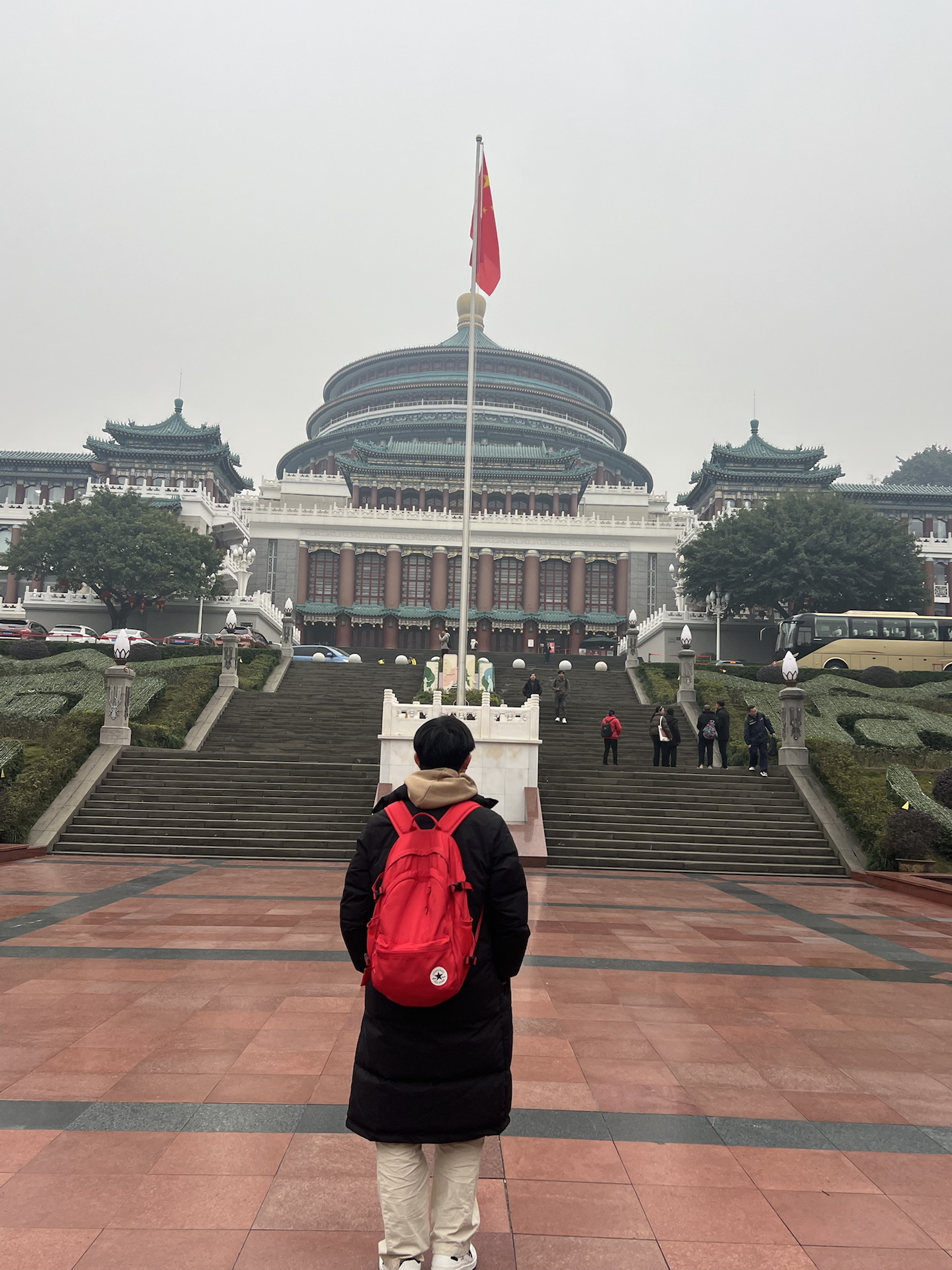 custom review-Конверс Полиэстер Рюкзак Стандартный (Standard) Унисекс Красный