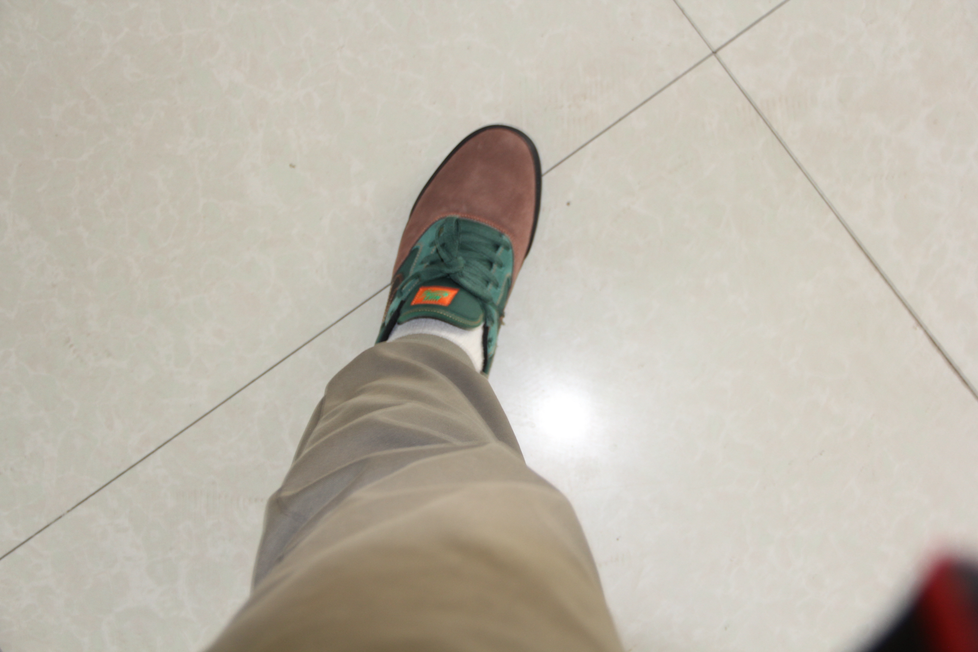 custom review-Nike SB Chron 2 Slip-on Устойчивый к истиранию Легкий Дышащий Скейтбординг Кроссовки Унисекс Коричневый Зеленый