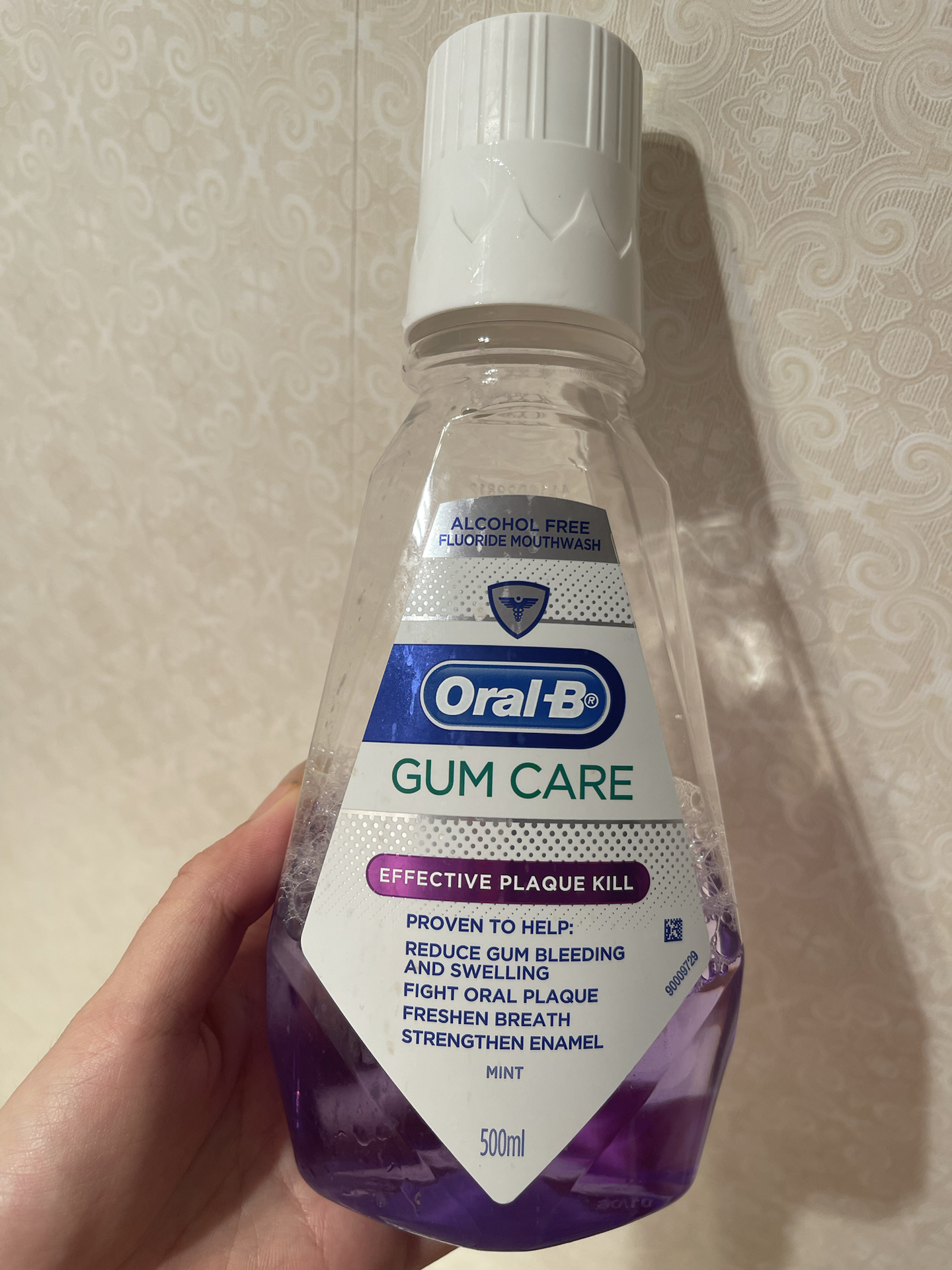 oral-b牙龈专护漱口水500ml