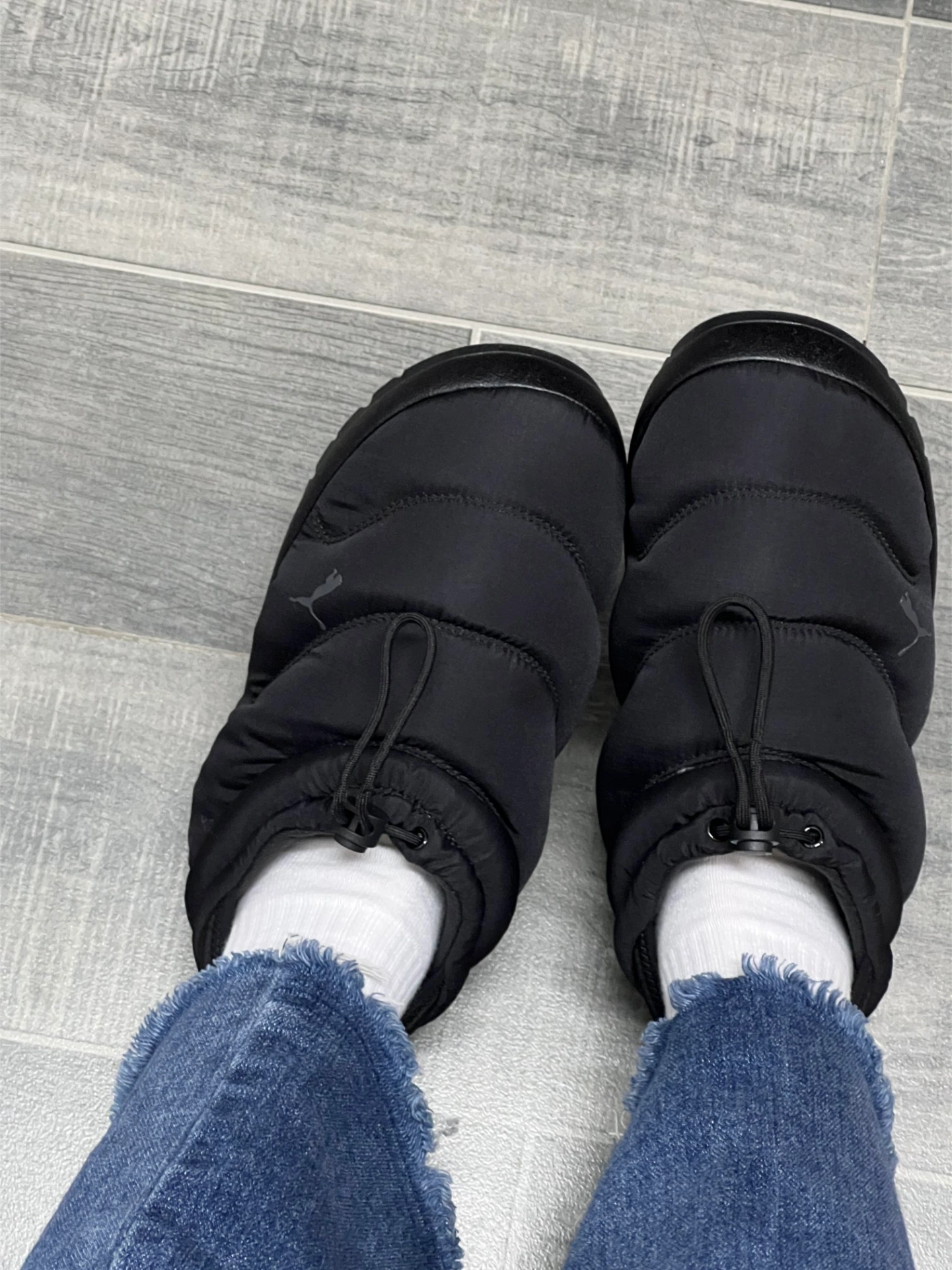 custom review-PUMA MID Топ Повседневный Унисекс Черный