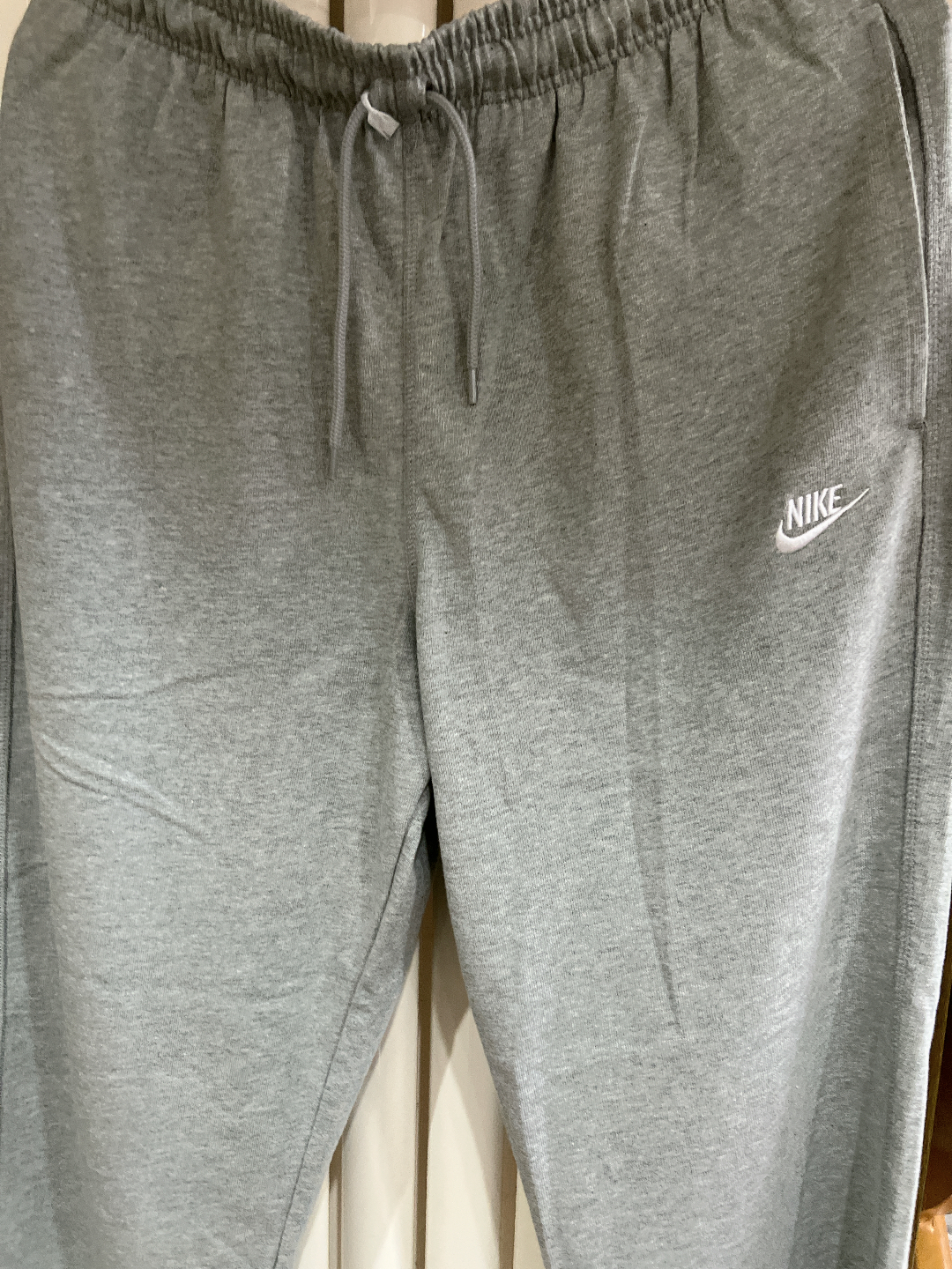 custom review-Nike Sportswear Вязаные тренировочные штаны мужские серые