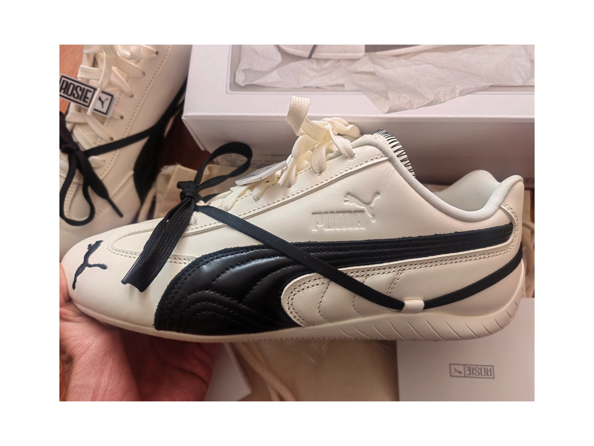 custom review-Розовый X PUMA Speedcat Collection Повседневная обувь Женская Белая