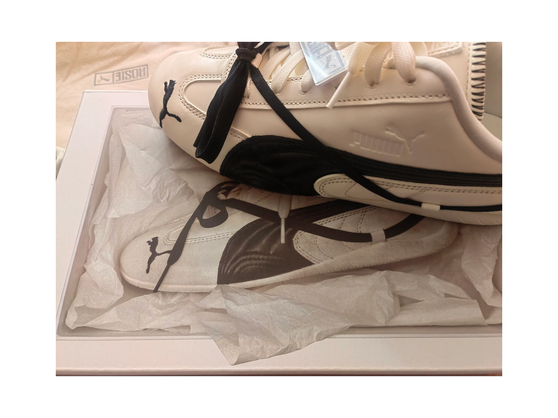 custom review-Розовый X PUMA Speedcat Collection Повседневная обувь Женская Белая