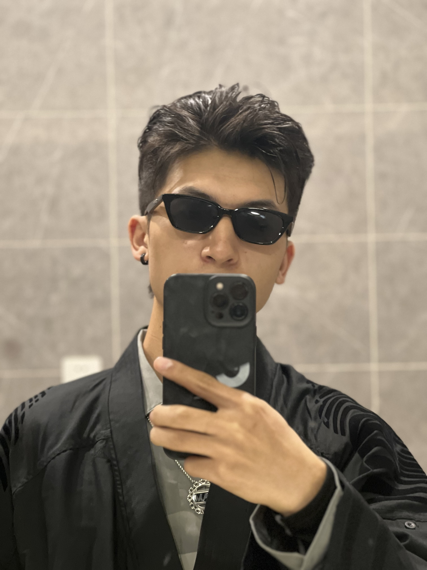 日系黑客帝国风ootd