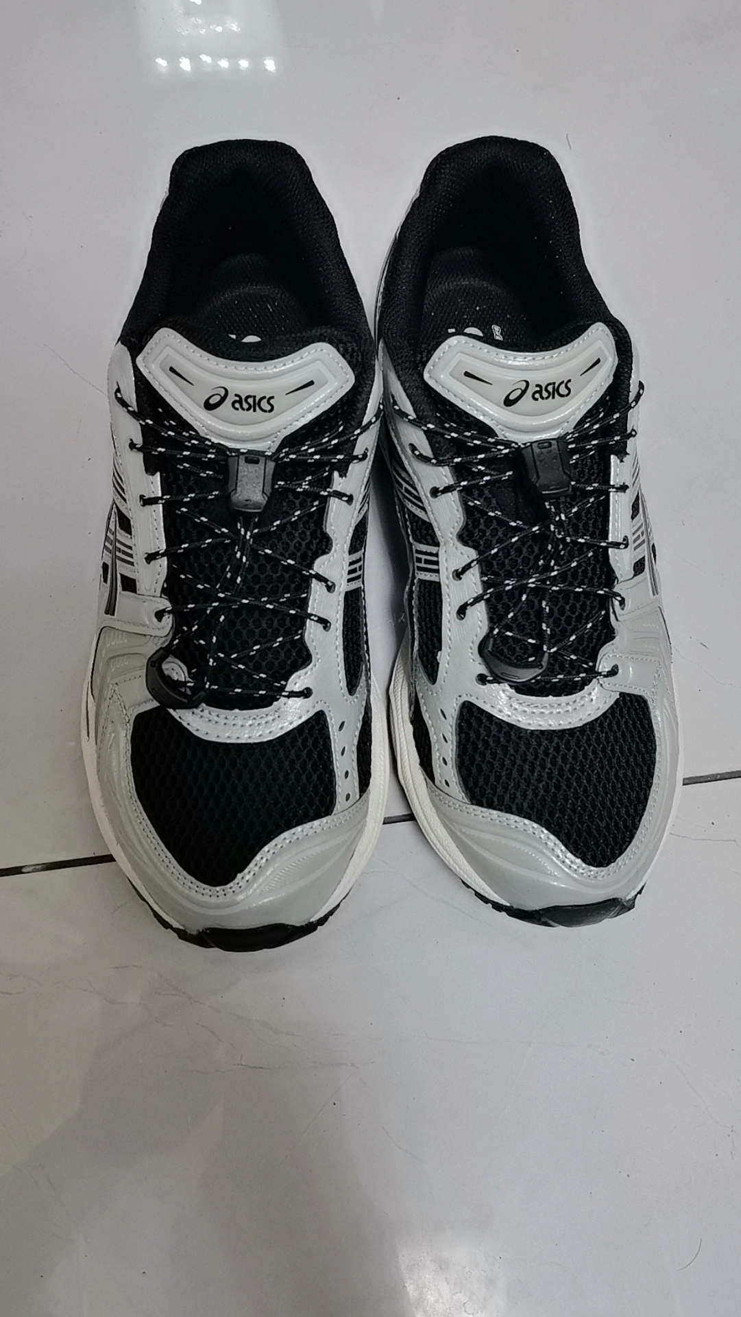 custom review-ASICS Gel Kayano 14 Сетка Кожа Низкий Верх Повседневные Беговые Кроссовки Унисекс Серый Черный