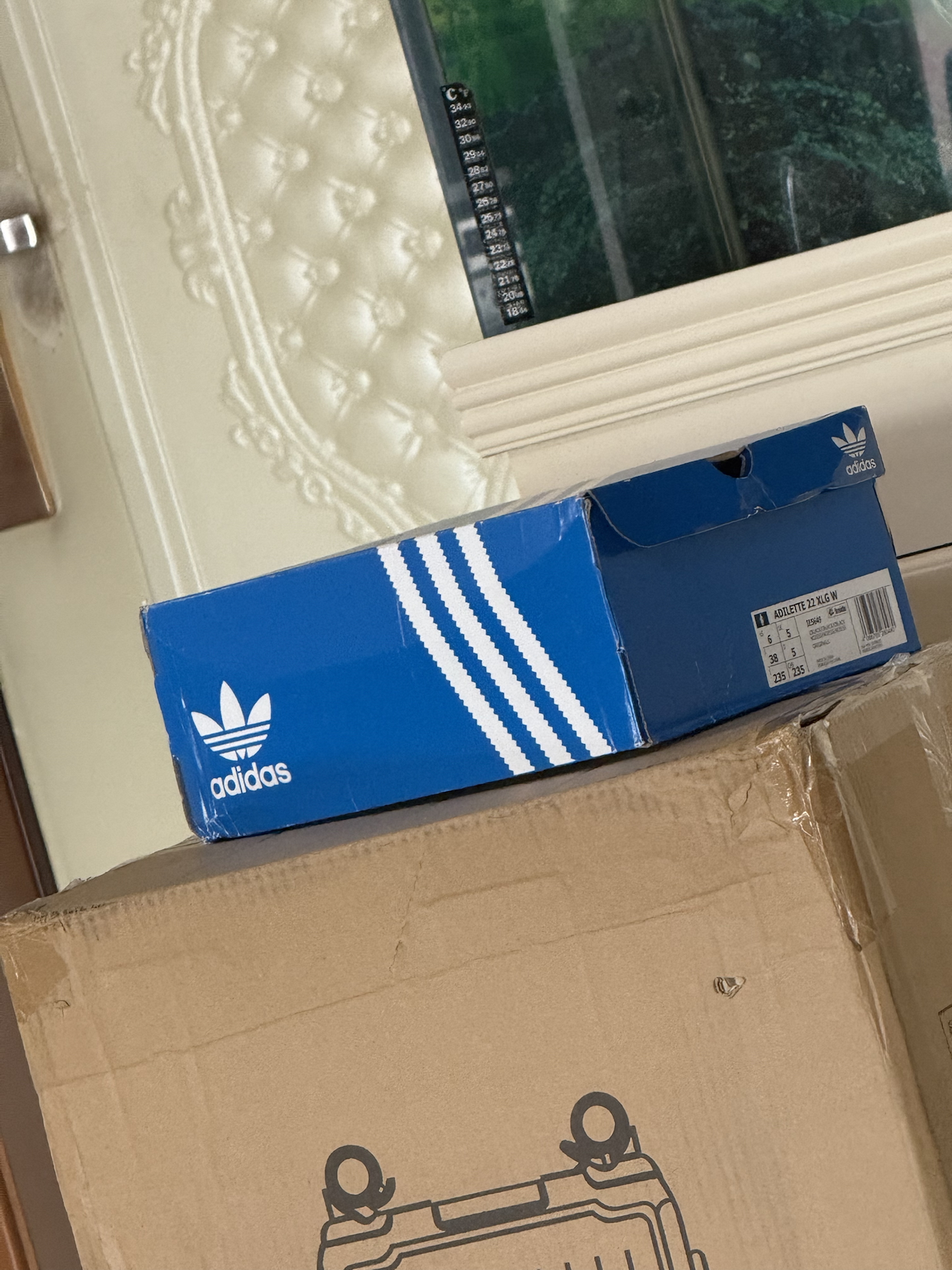 custom review-adidas originals Adilette 22 XLG Слайды One Шнуровка Сандалии Женские Черные