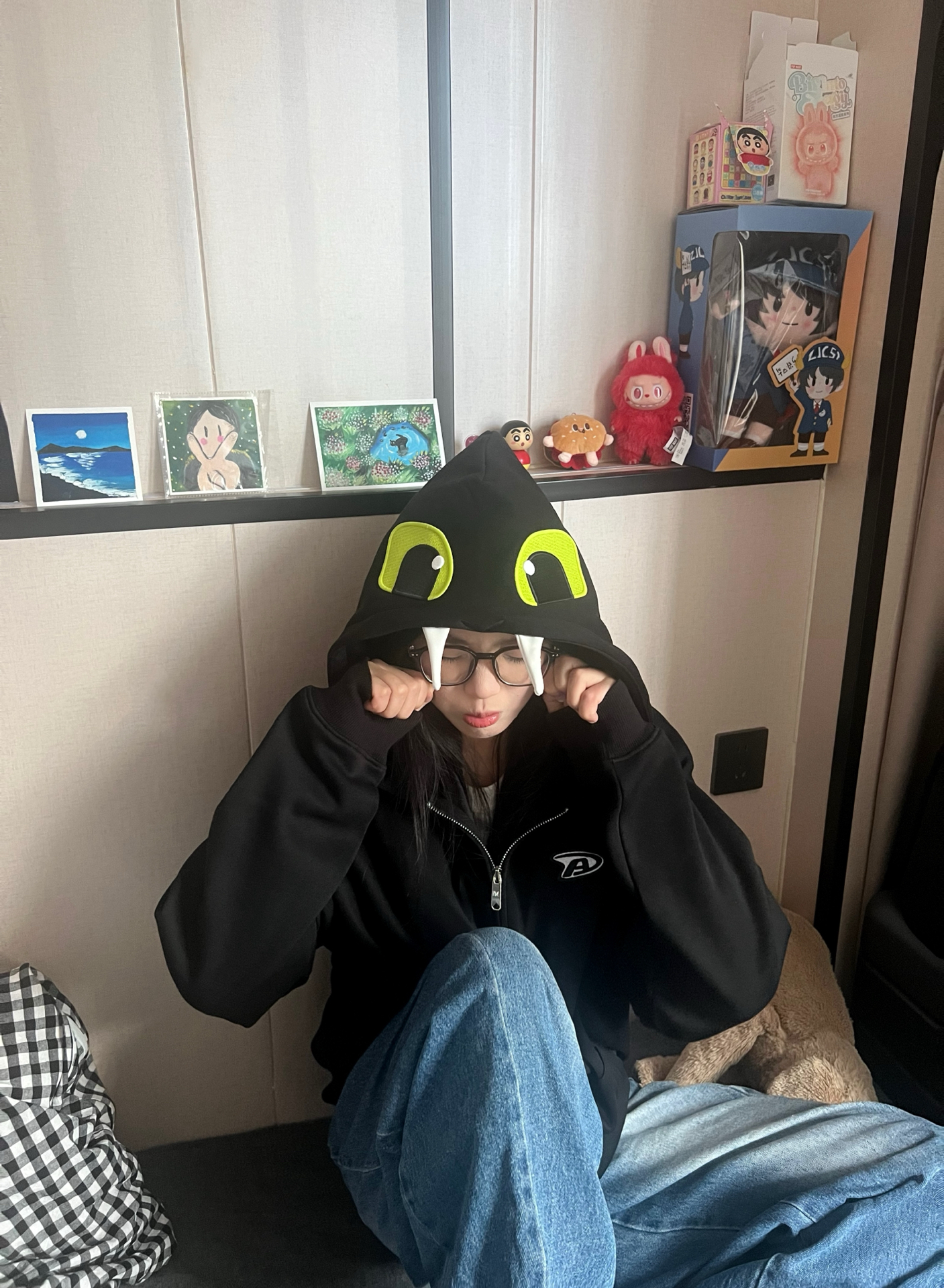 酷酷的小恶魔卫衣